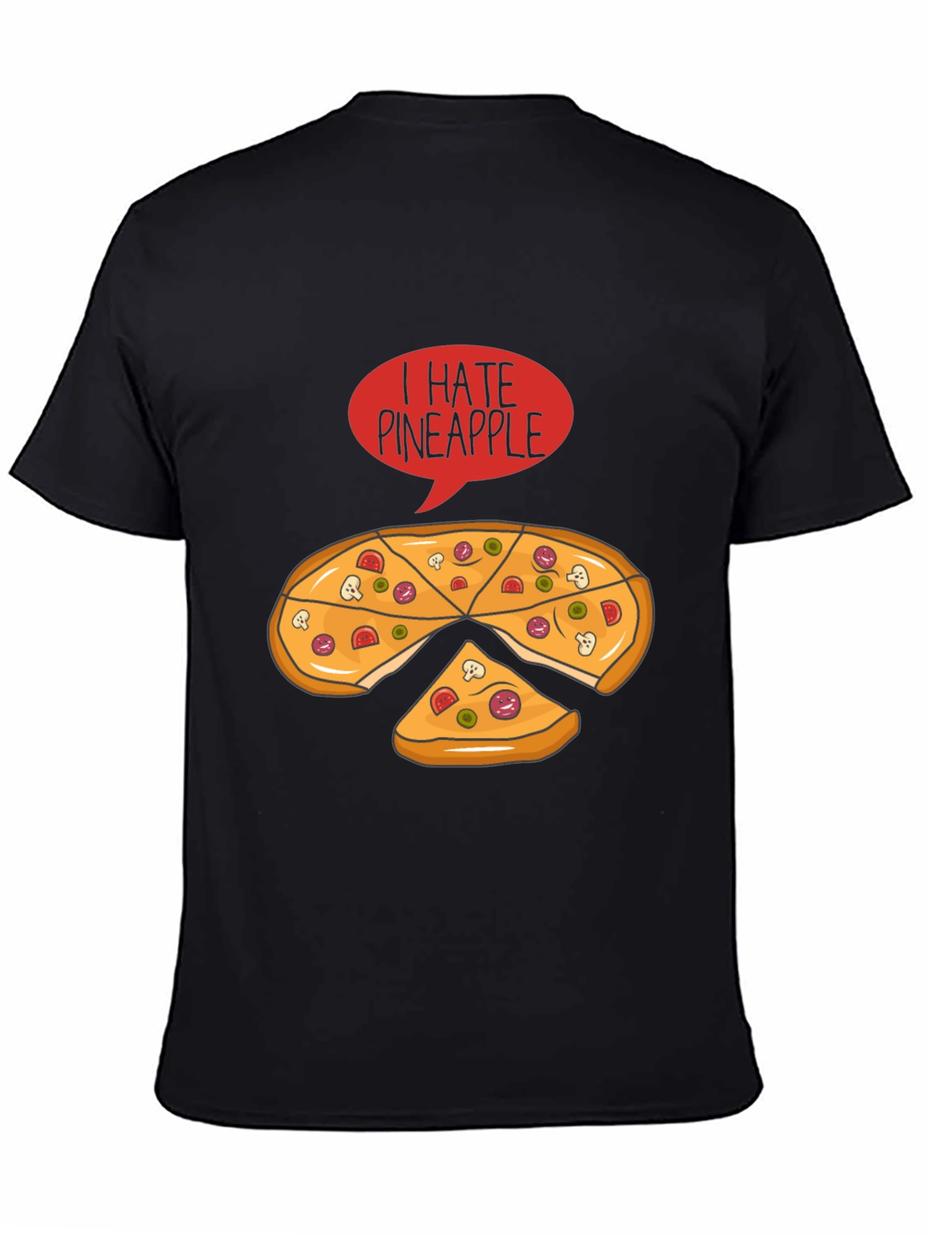 I Hate Pineapple Pizza T-Shirt
