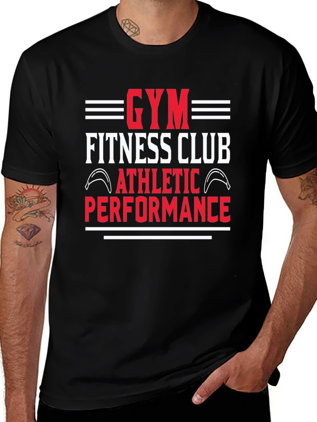 Gym Fitness Club Athletic Performance T-Shirt
