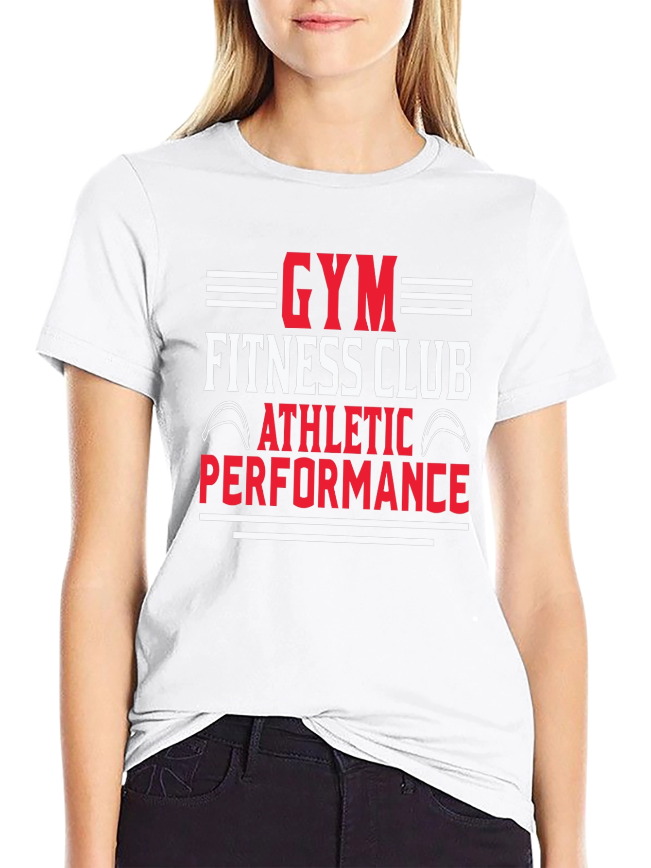 Gym Fitness Club Athletic Performance T-Shirt