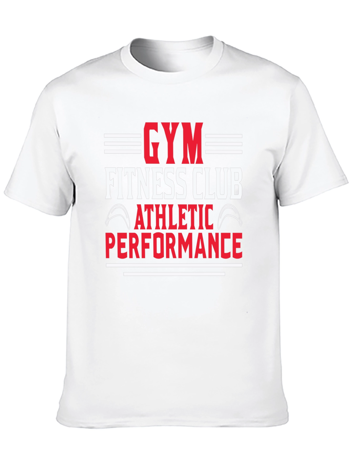 Gym Fitness Club Athletic Performance T-Shirt