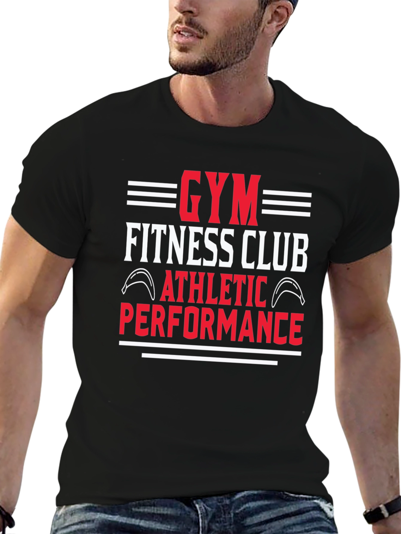 Gym Fitness Club Athletic Performance T-Shirt