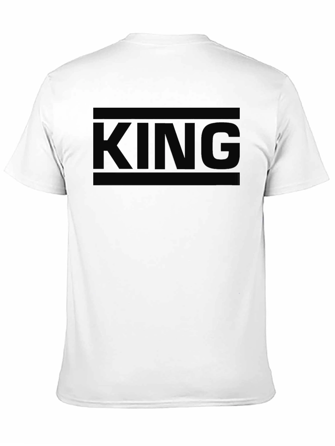 King Graphic T-Shirt - Mens Black Tee
