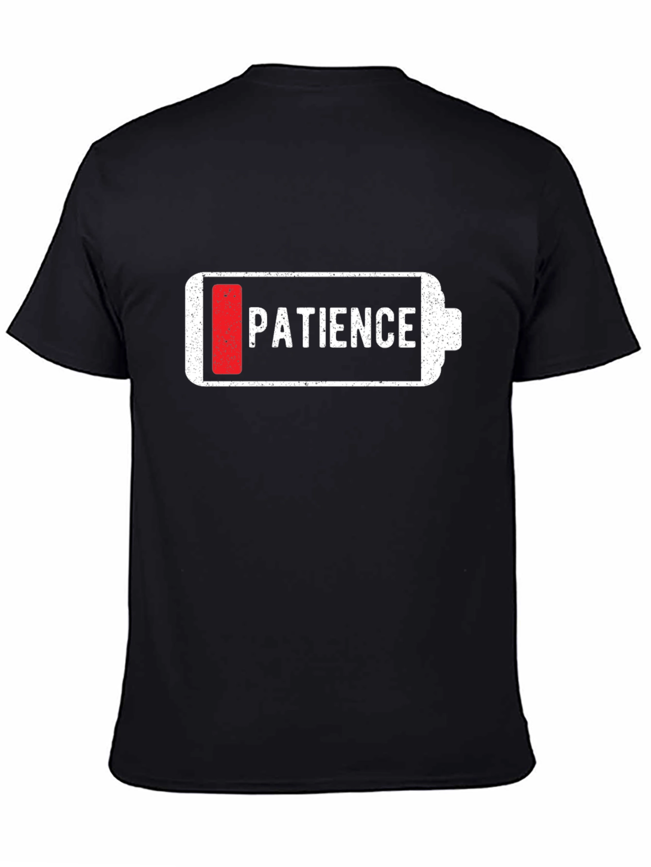 Low Patience Battery Graphic T-Shirt