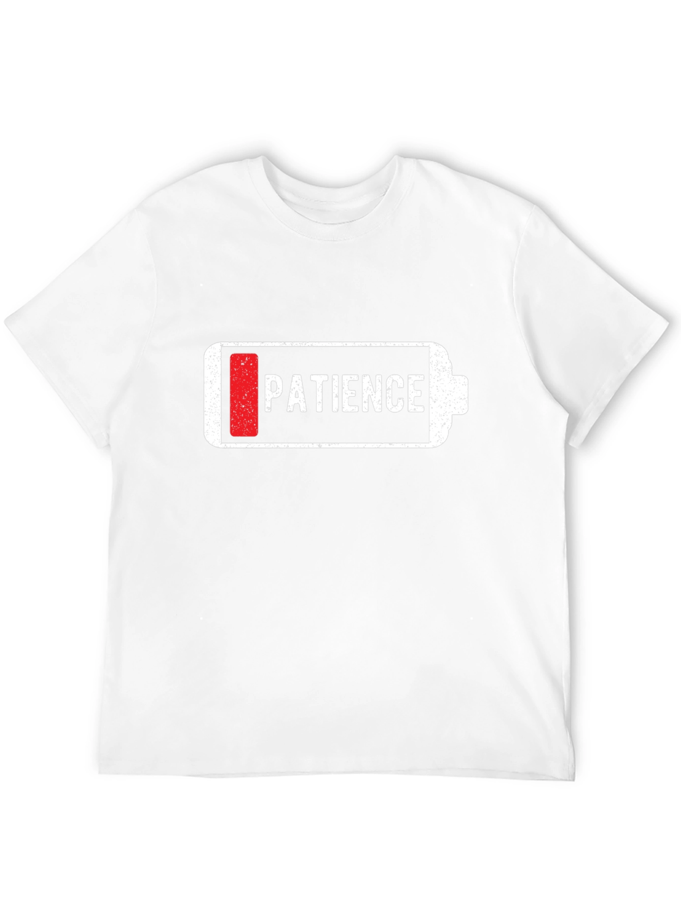 Low Patience Battery Graphic T-Shirt