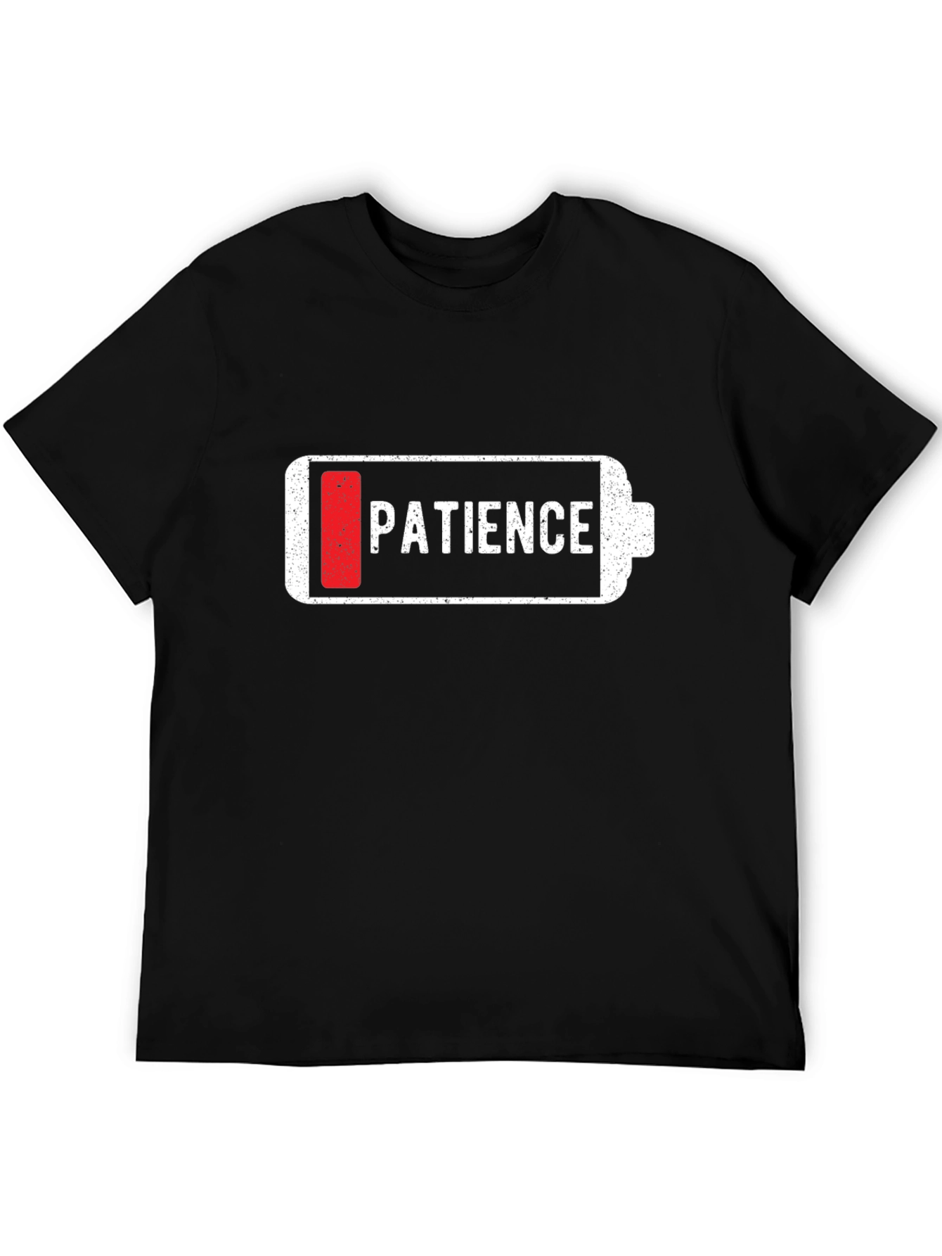 Low Patience Battery Graphic T-Shirt
