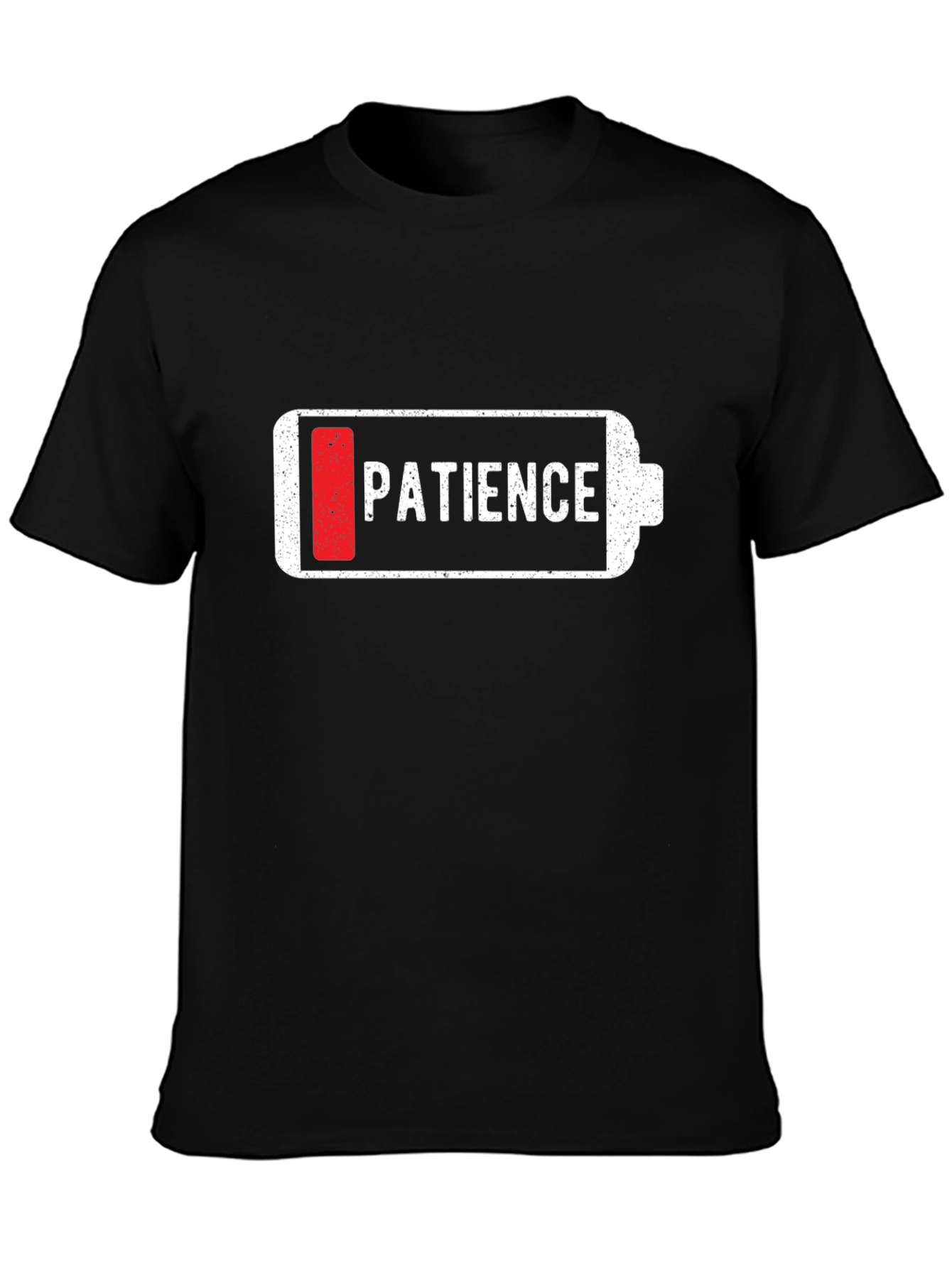 Low Patience Battery Graphic T-Shirt