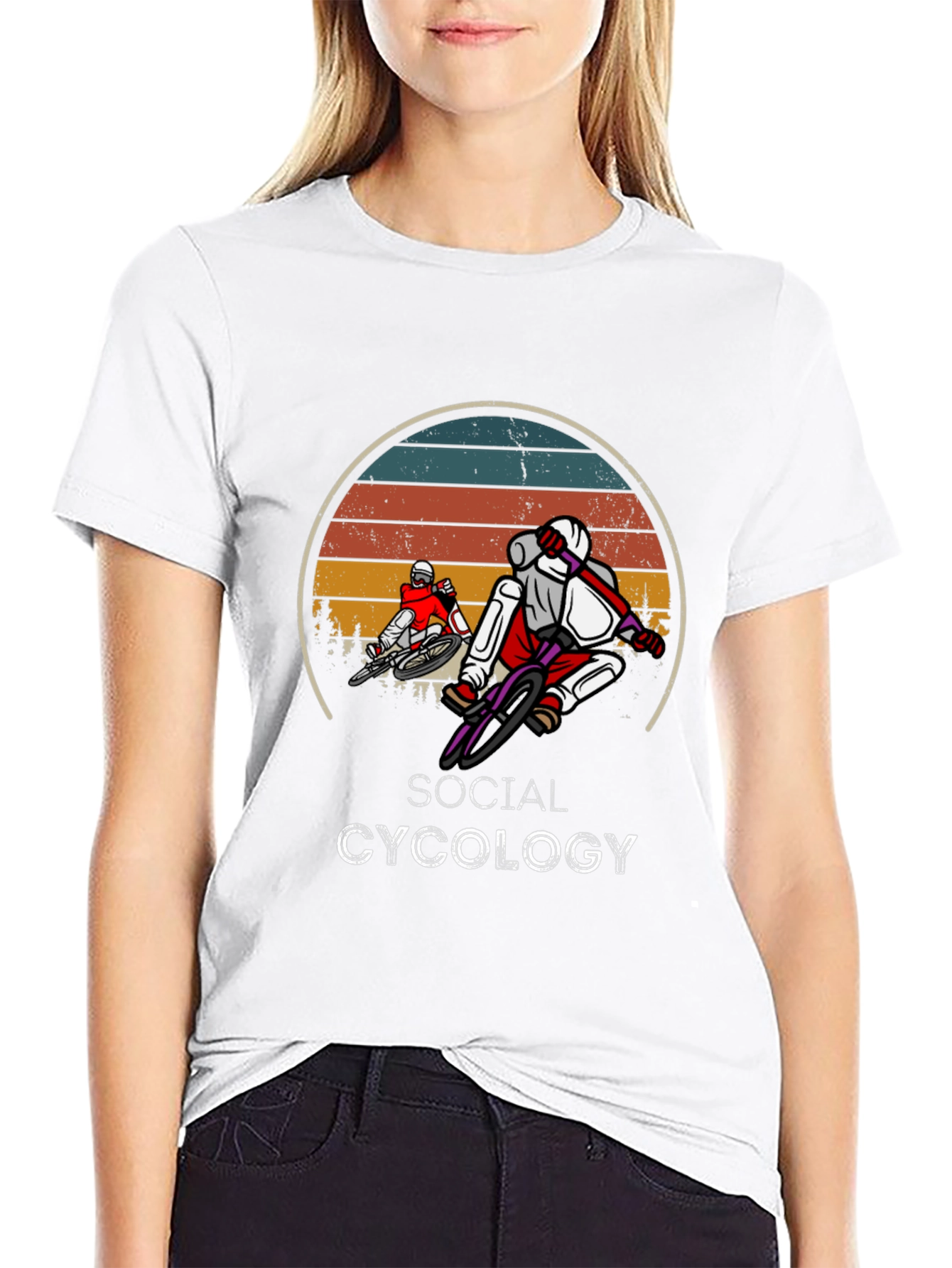 Social Cycology Graphic T-Shirt