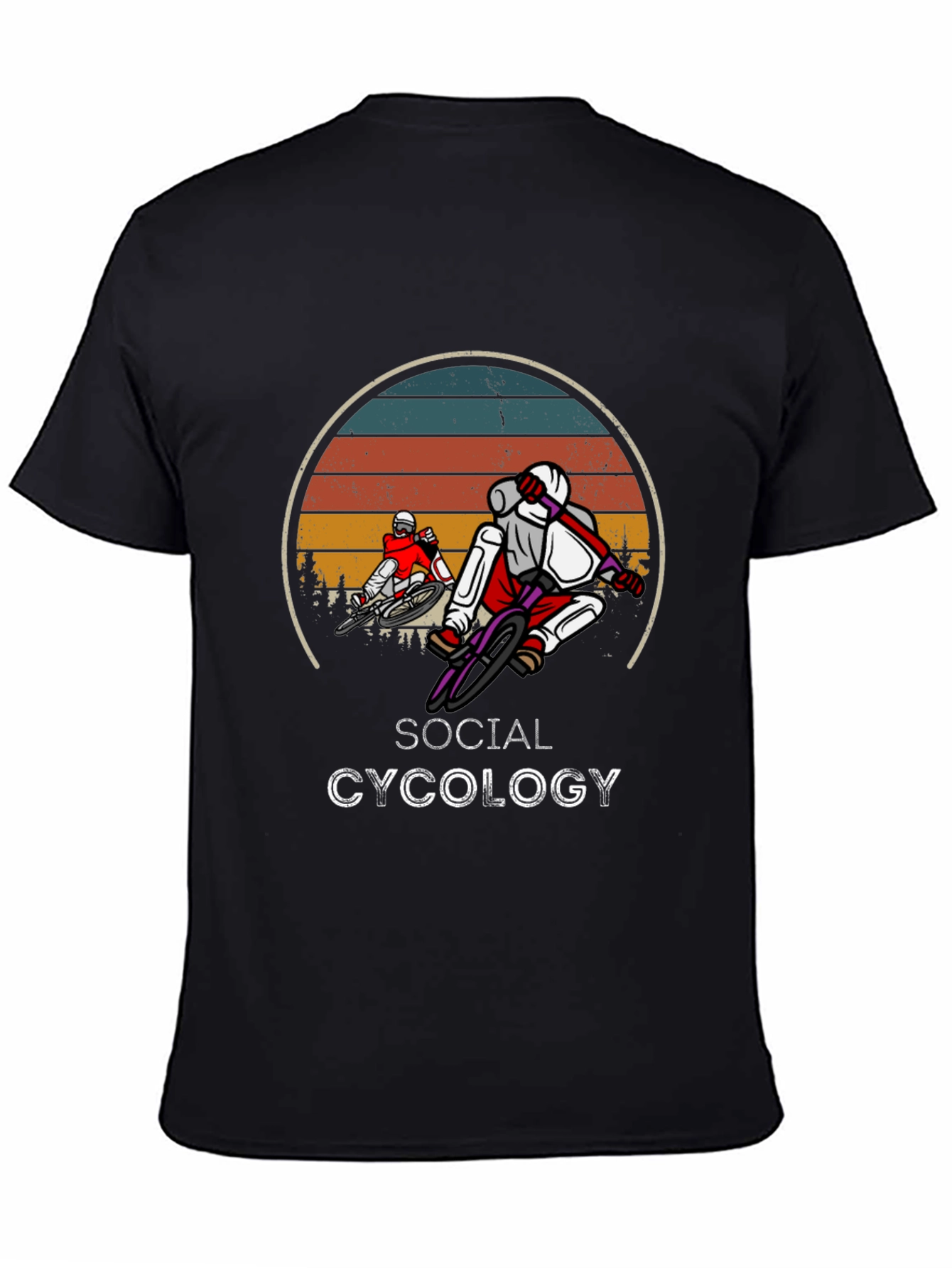 Social Cycology Graphic T-Shirt