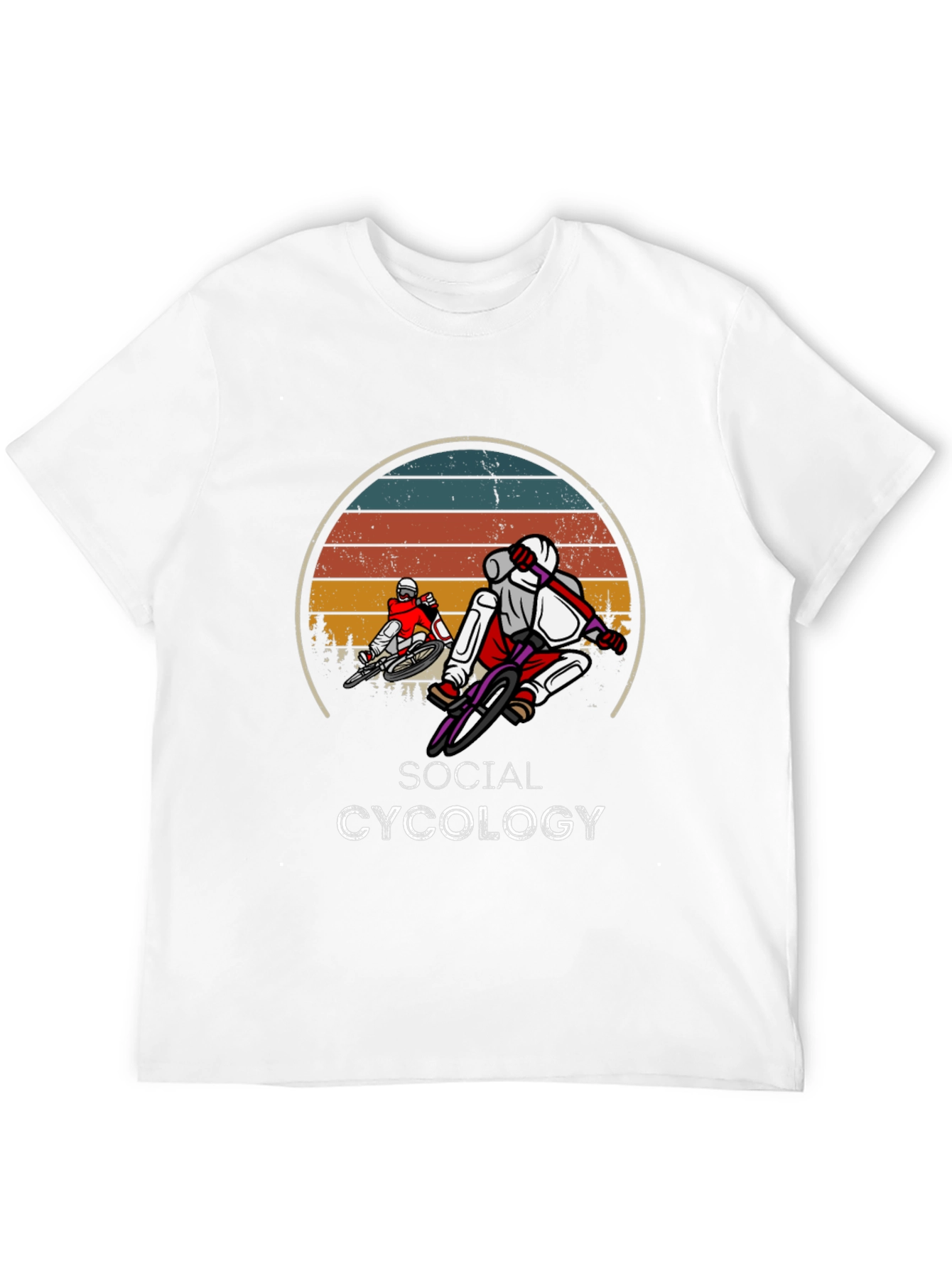 Social Cycology Graphic T-Shirt