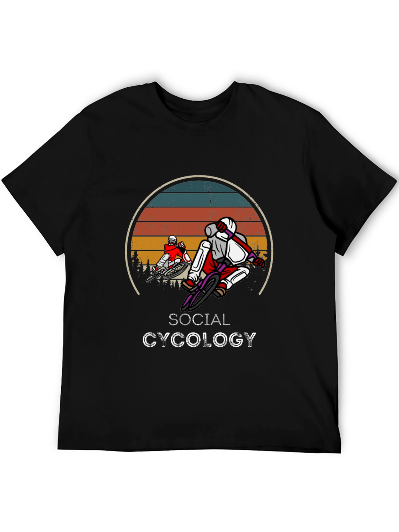 Social Cycology Graphic T-Shirt