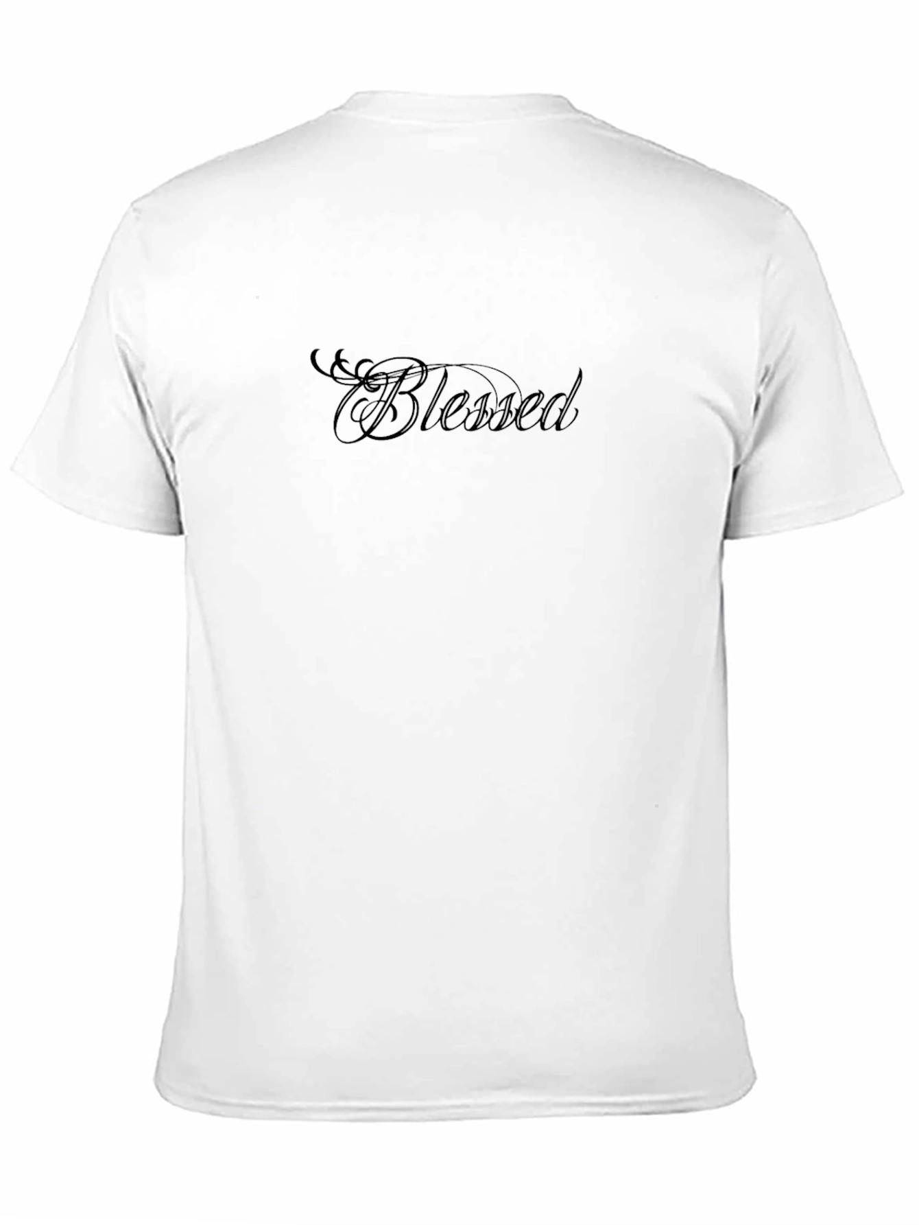 Blessed Black Graphic Tee Shirt