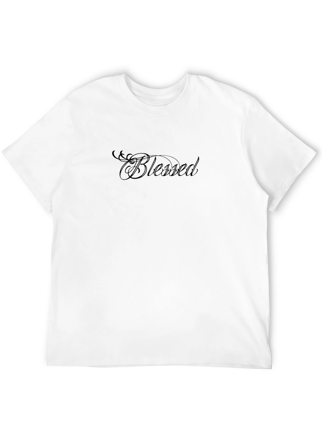 Blessed Black Graphic Tee Shirt