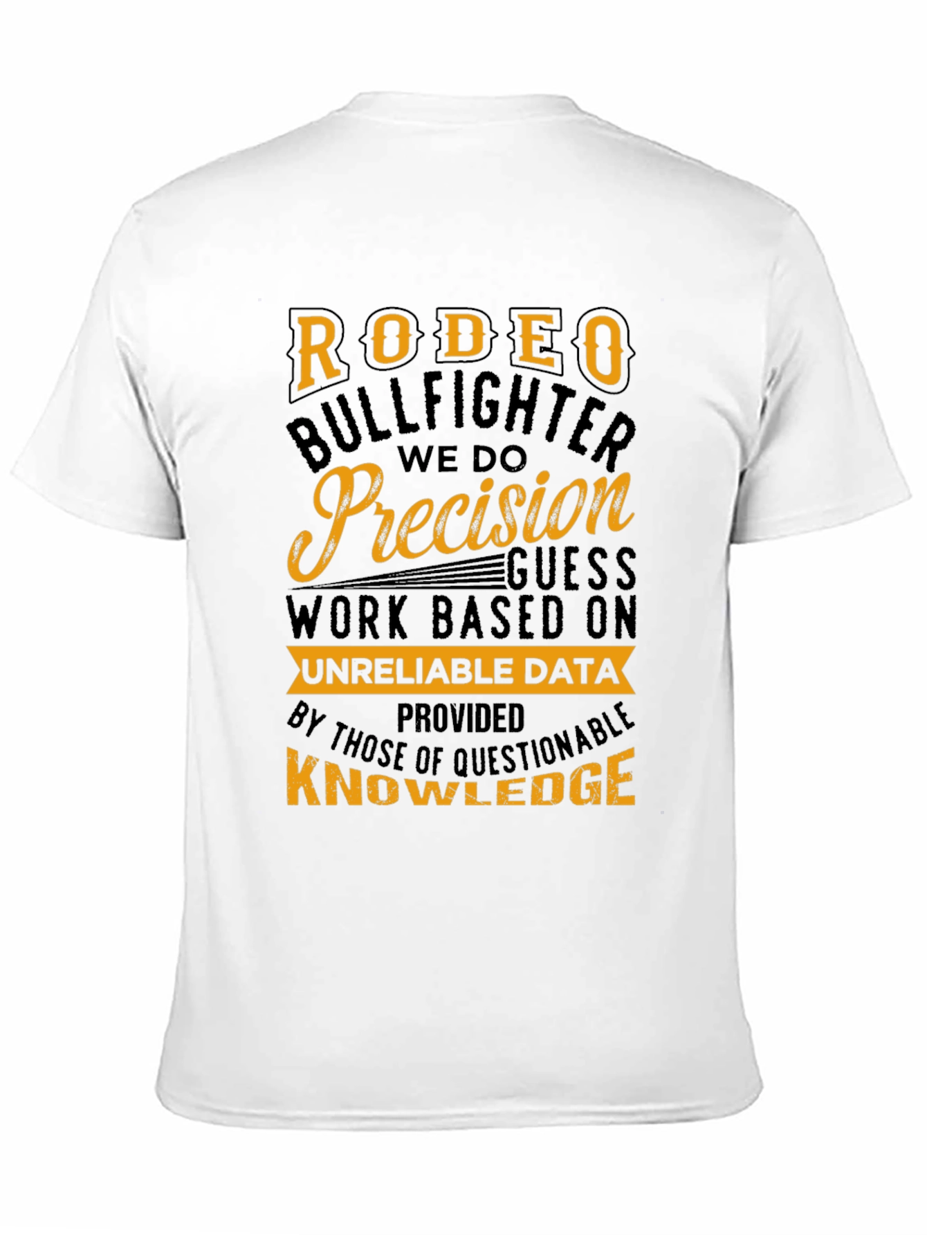 Rodeo Bullfighter Precision Graphic T-Shirt