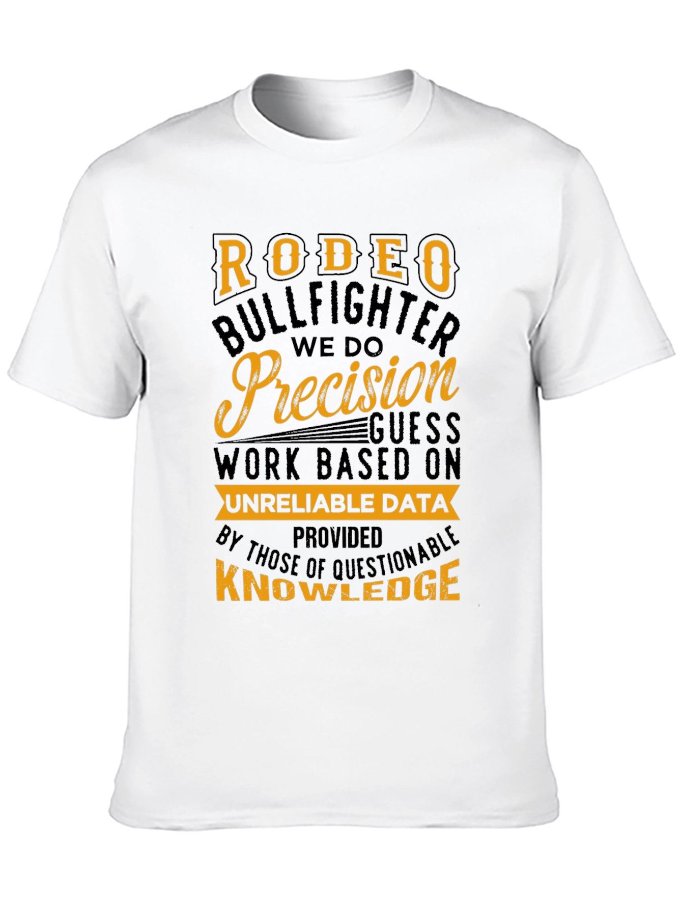 Rodeo Bullfighter Precision Graphic T-Shirt