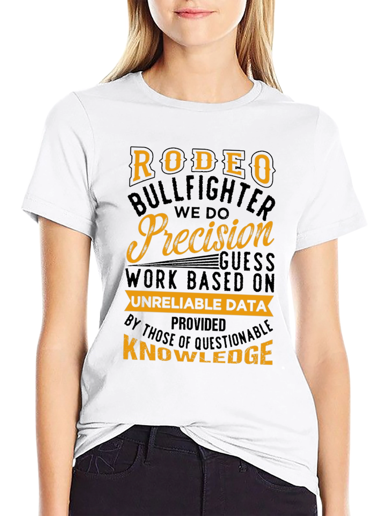 Rodeo Bullfighter Precision Graphic T-Shirt