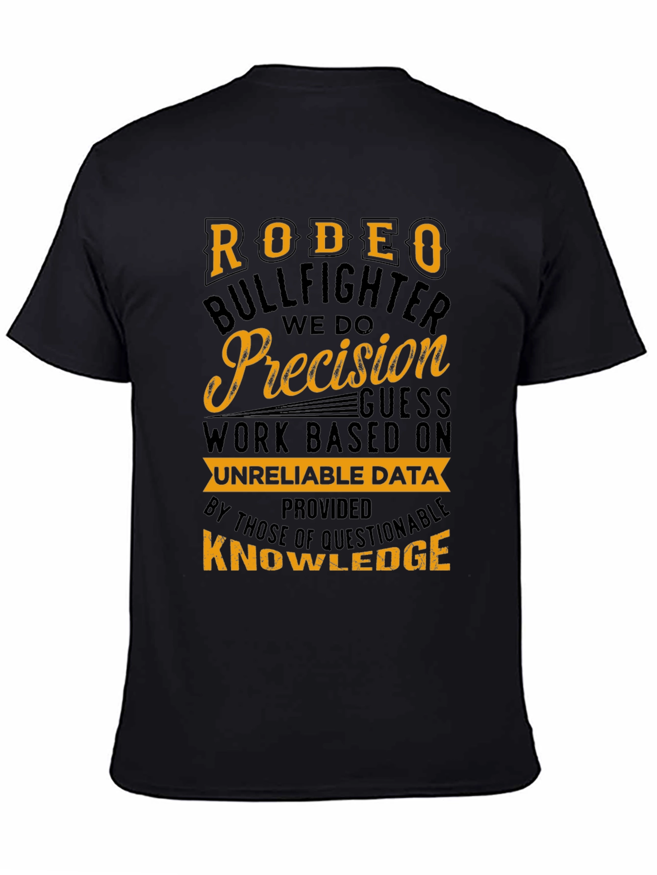 Rodeo Bullfighter Precision Graphic T-Shirt