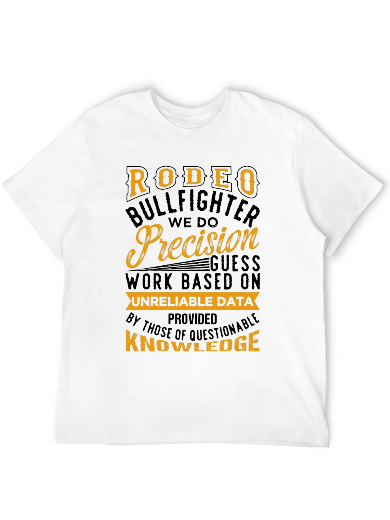Rodeo Bullfighter Precision Graphic T-Shirt