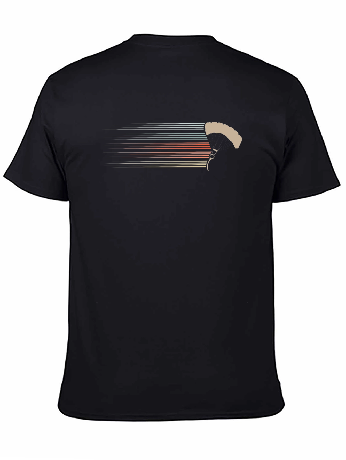 Retro Parachute T-Shirt - Skydiving Style