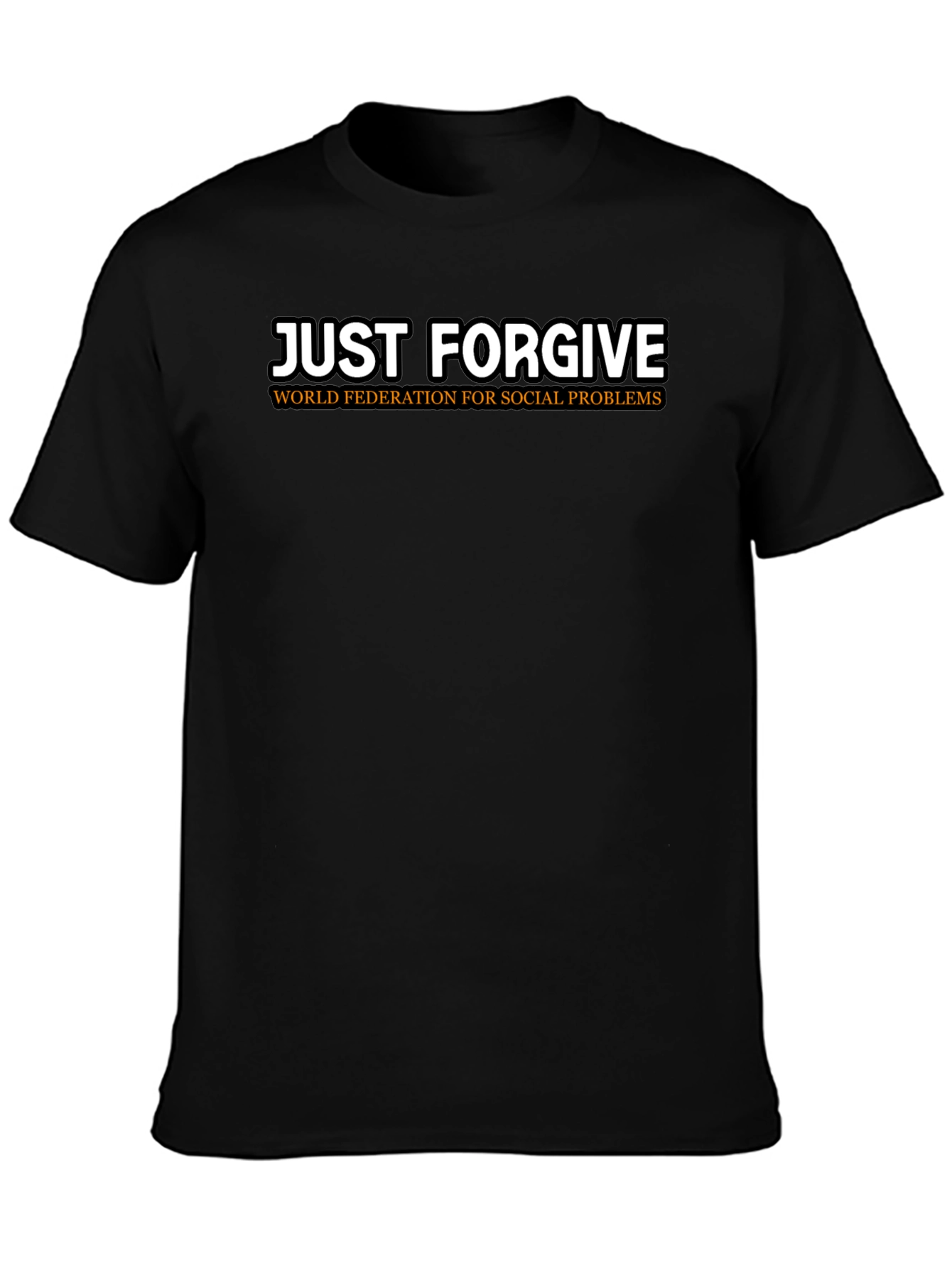 Just Forgive Black T-Shirt