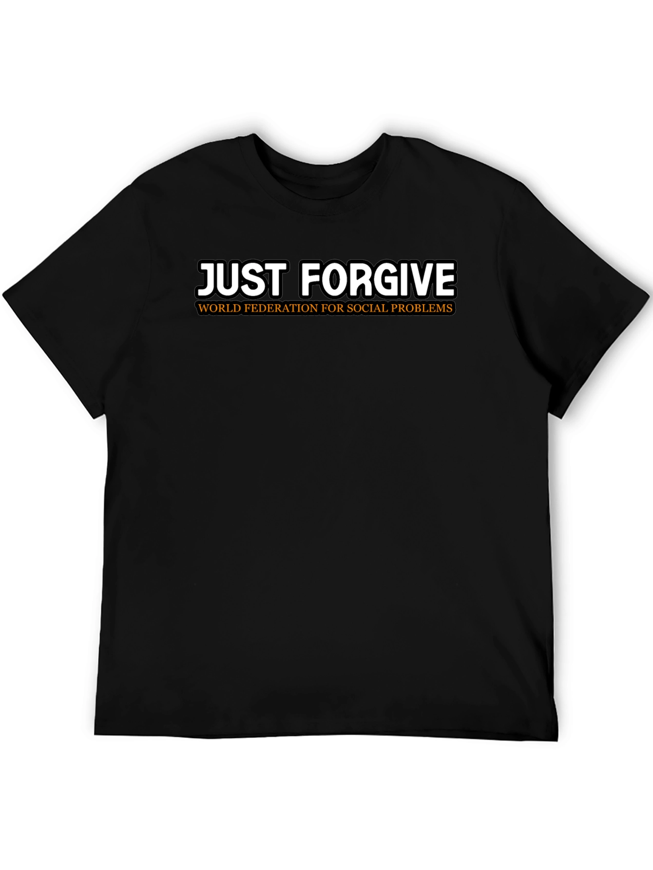 Just Forgive Black T-Shirt