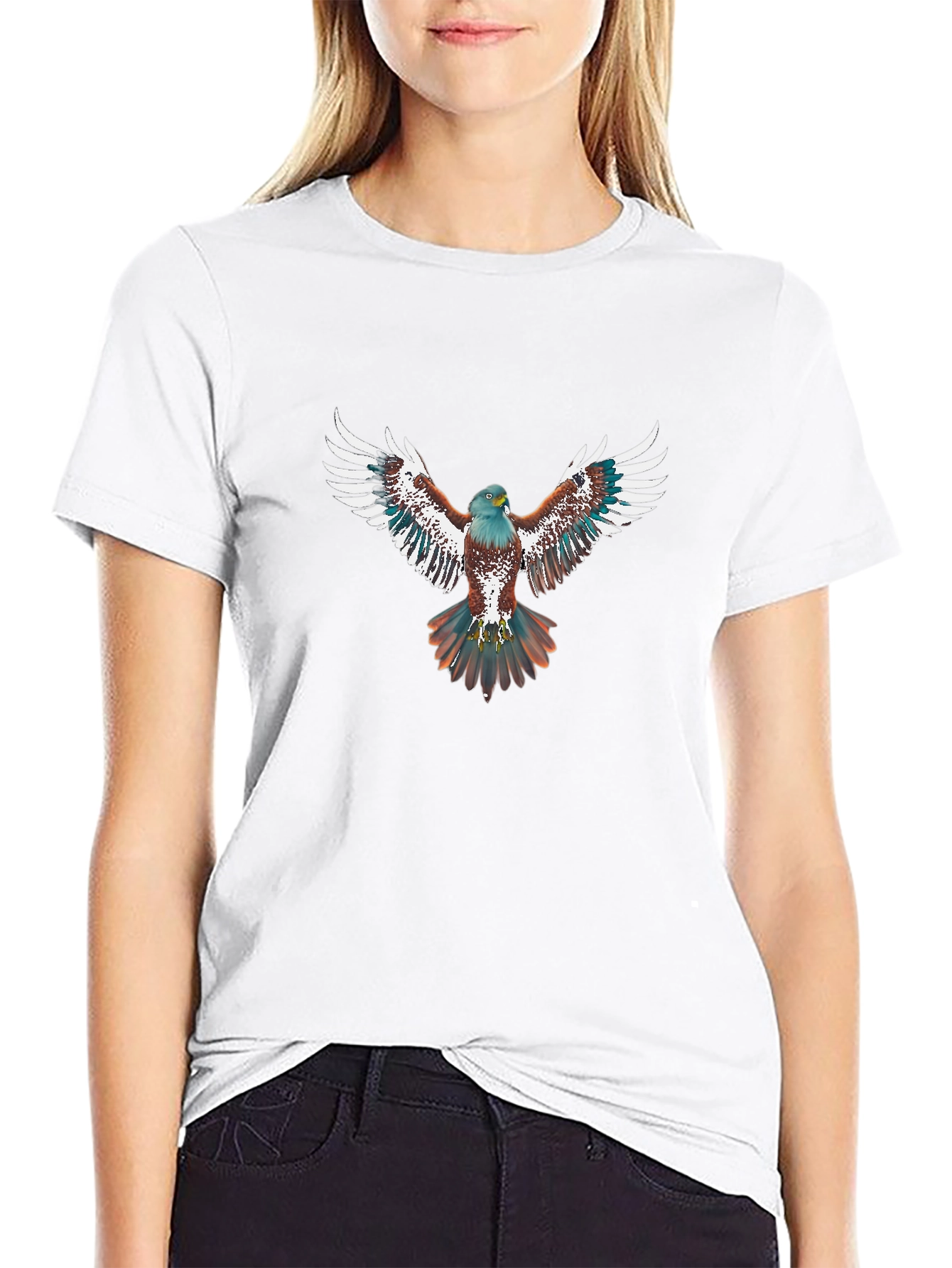 Eagle Graphic T-Shirt - Black