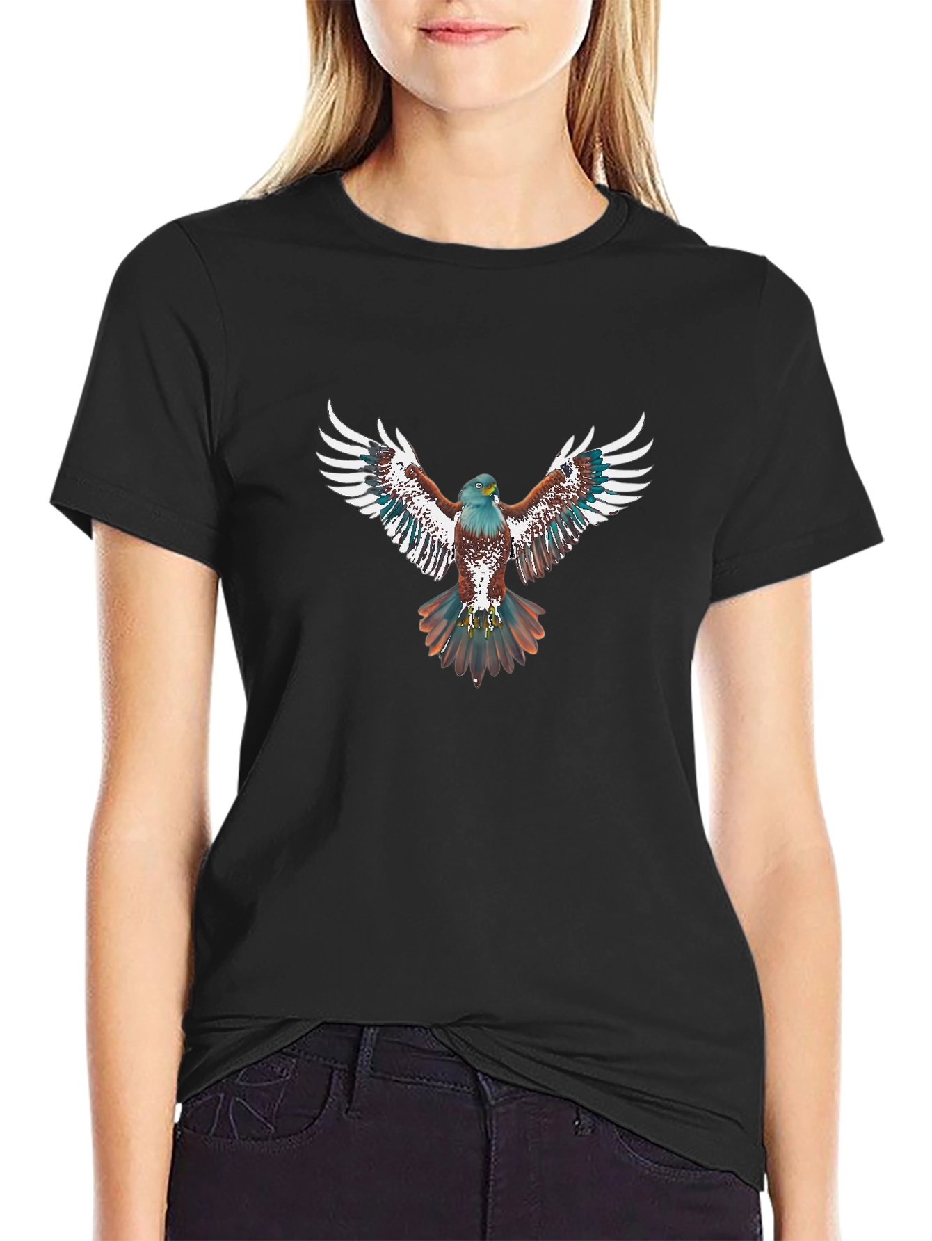 Eagle Graphic T-Shirt - Black