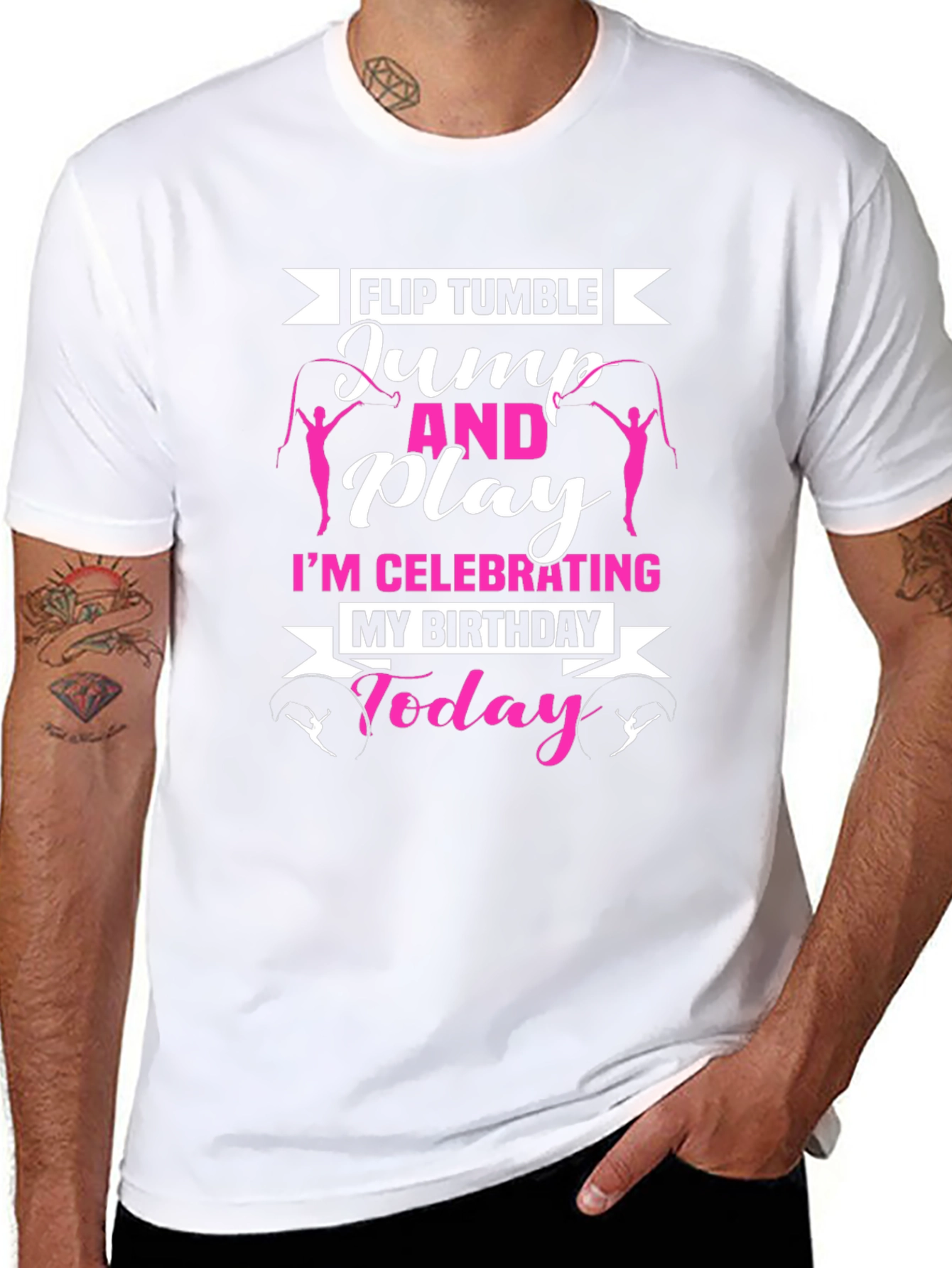 Flip Tumble Birthday Tee
