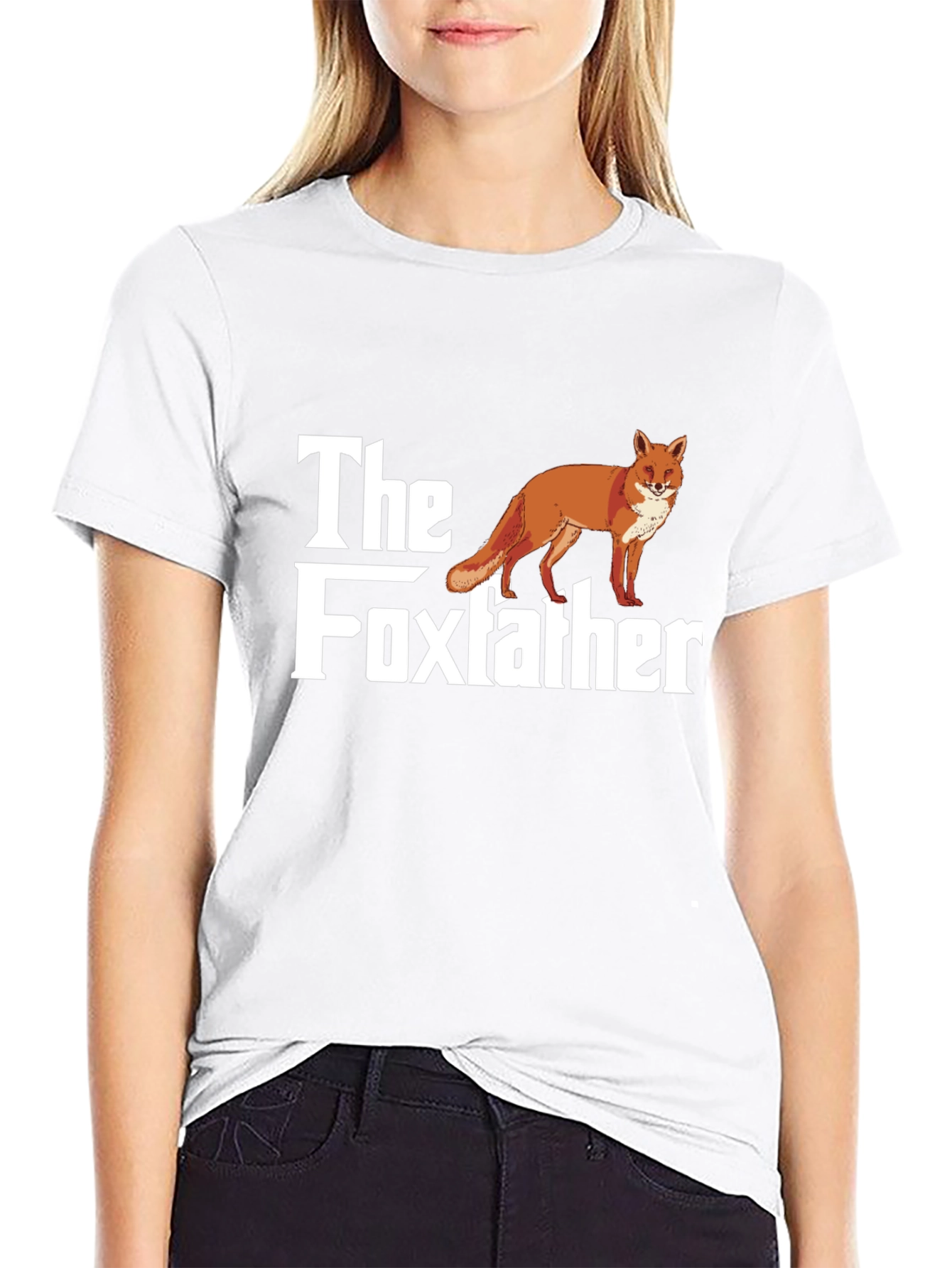 The Foxfather T-Shirt - Funny Animal Graphic Tee