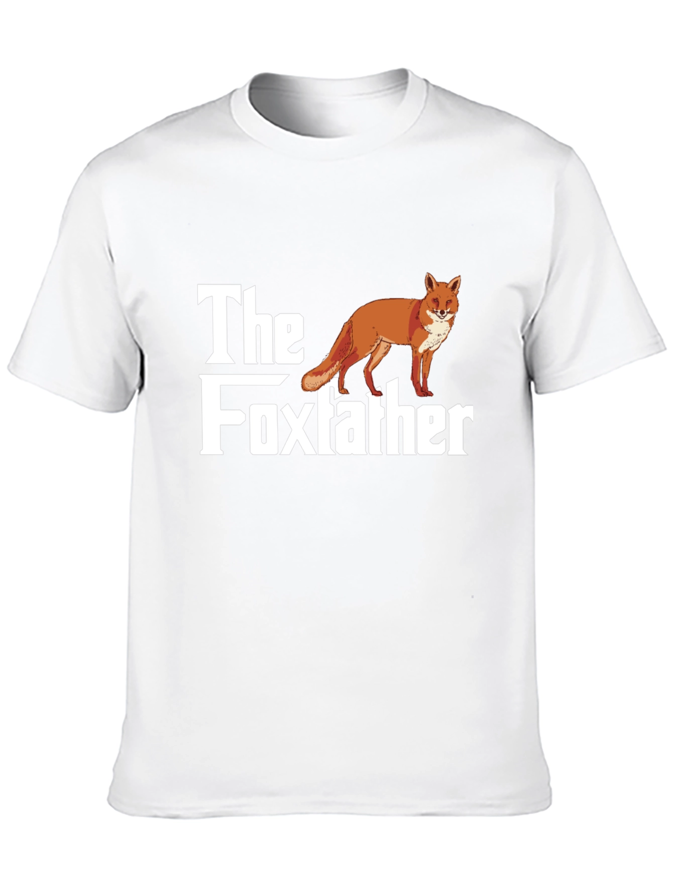 The Foxfather T-Shirt - Funny Animal Graphic Tee