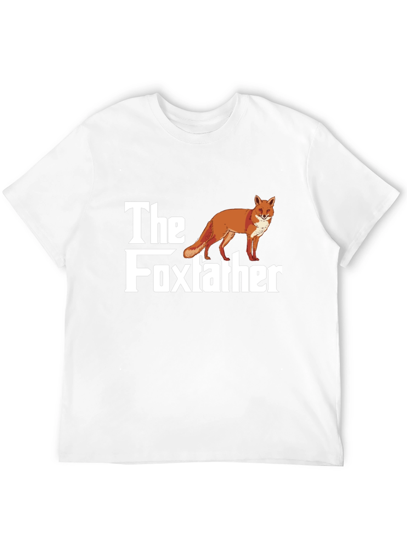The Foxfather T-Shirt - Funny Animal Graphic Tee