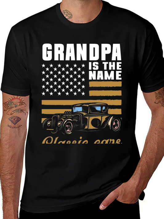 Grandpa Classic Car T-Shirt
