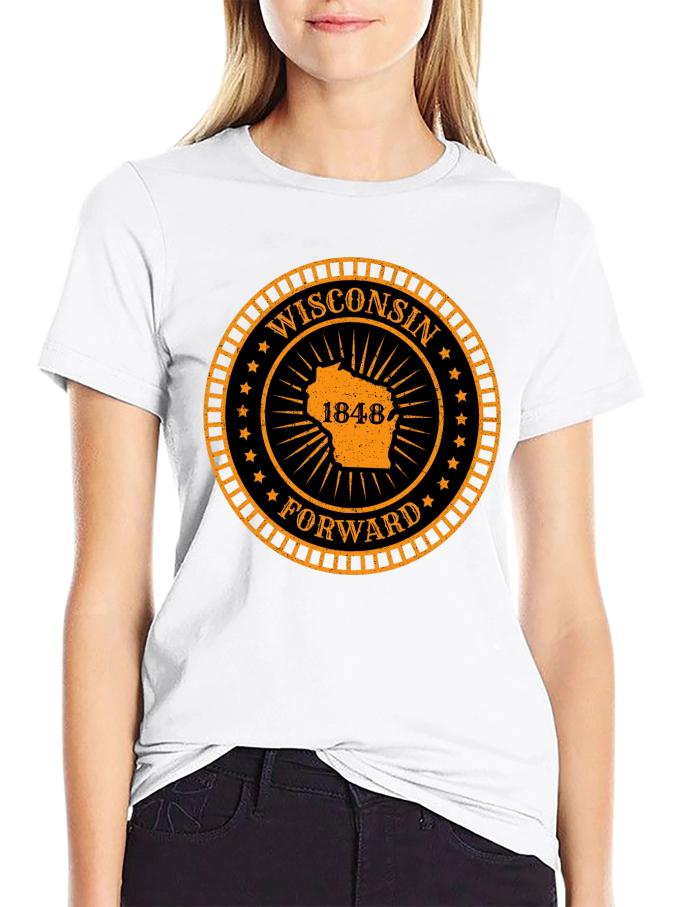 Wisconsin Forward Seal Graphic T-Shirt