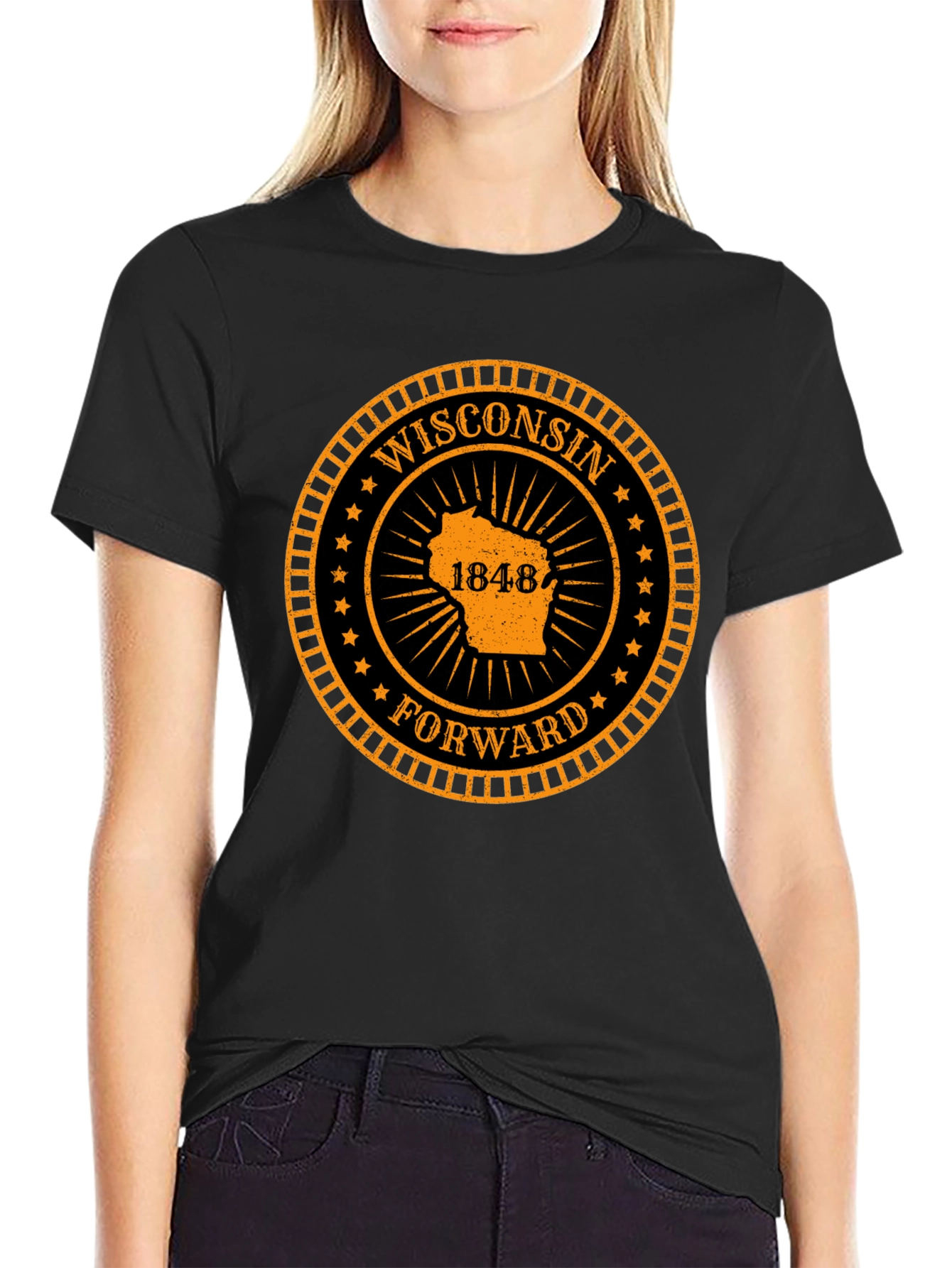 Wisconsin Forward Seal Graphic T-Shirt