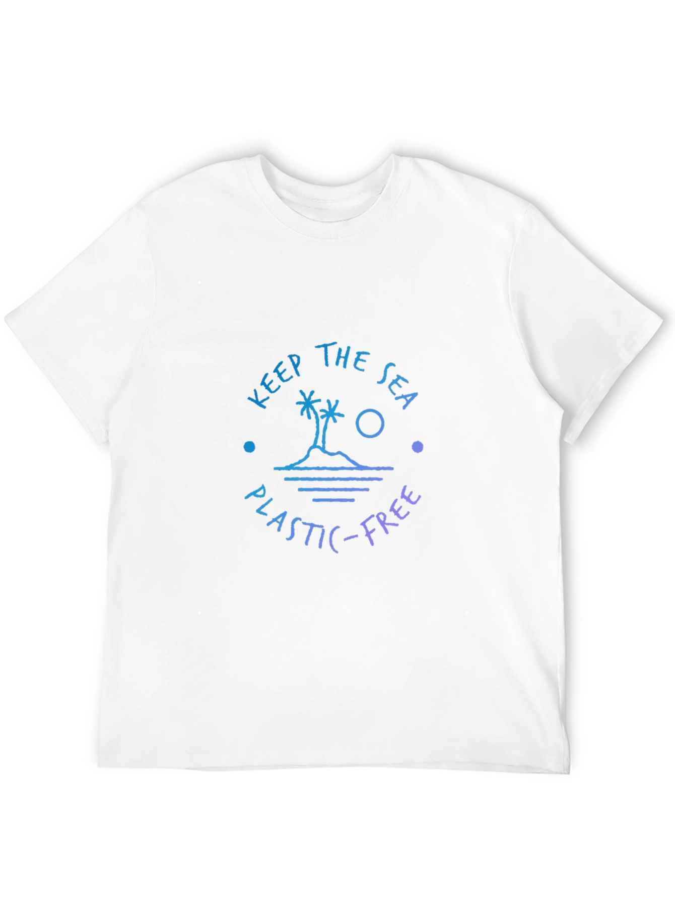Keep the Sea Plastic-Free Graphic T-Shirt