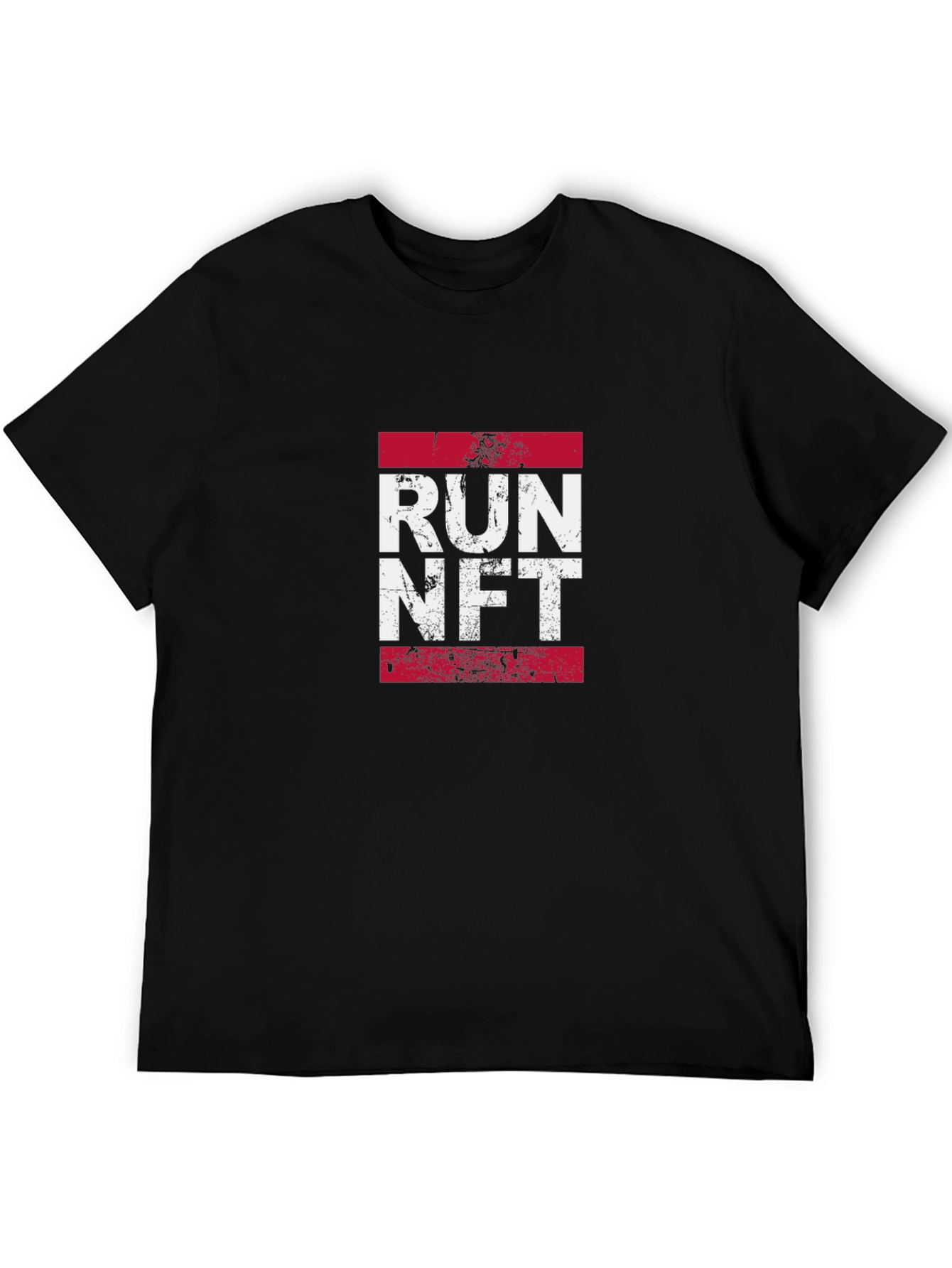 Run NFT Graphic T-Shirt - Black