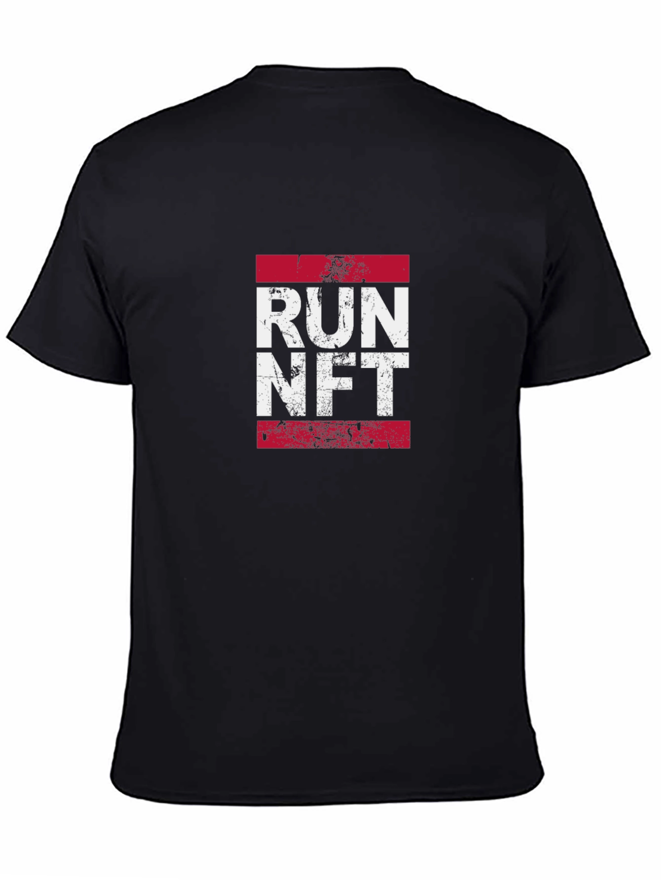 Run NFT Graphic T-Shirt - Black