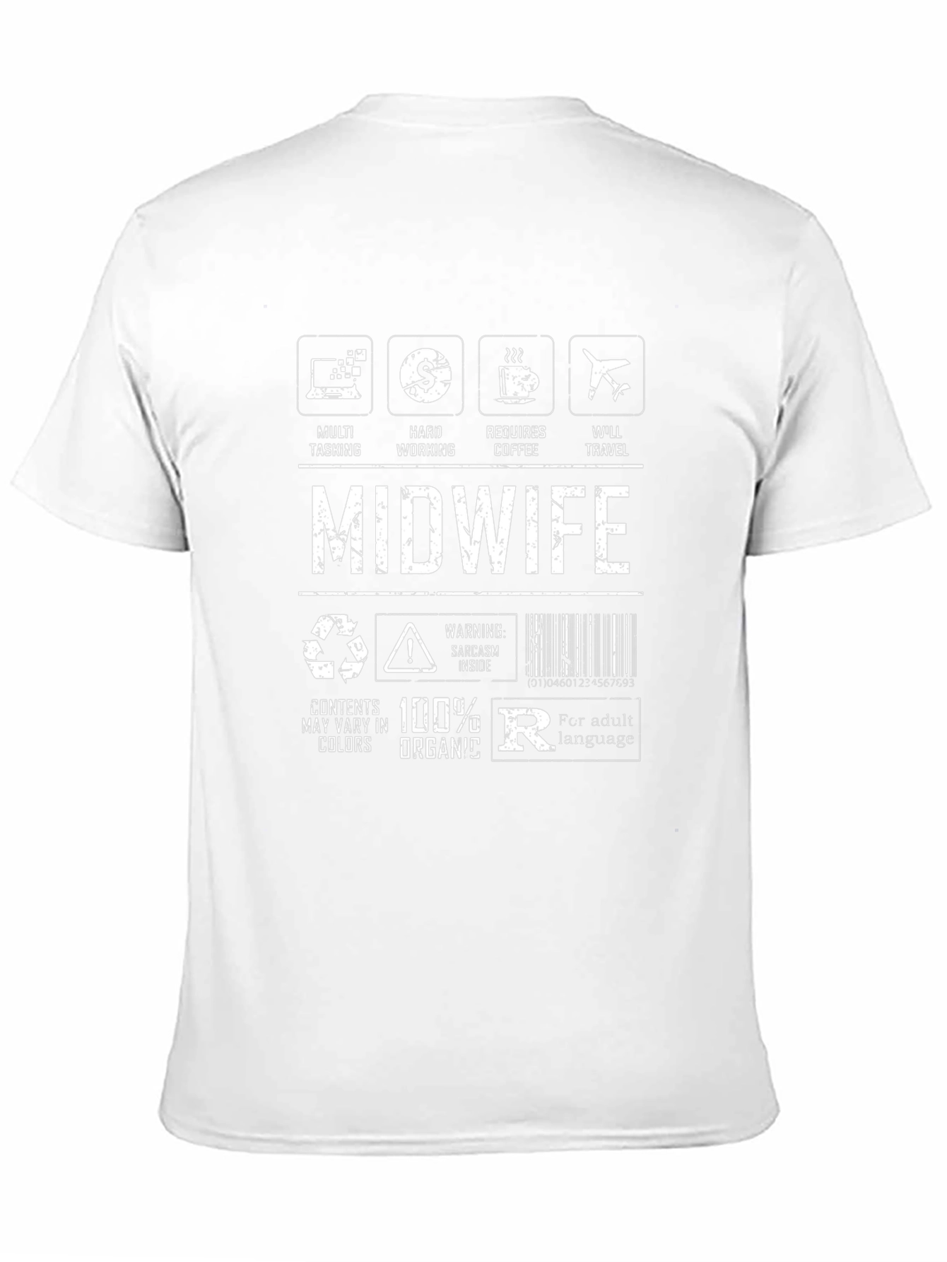 Midwife T-Shirt - Multi-Tasking Hard Working Requires Coffee
