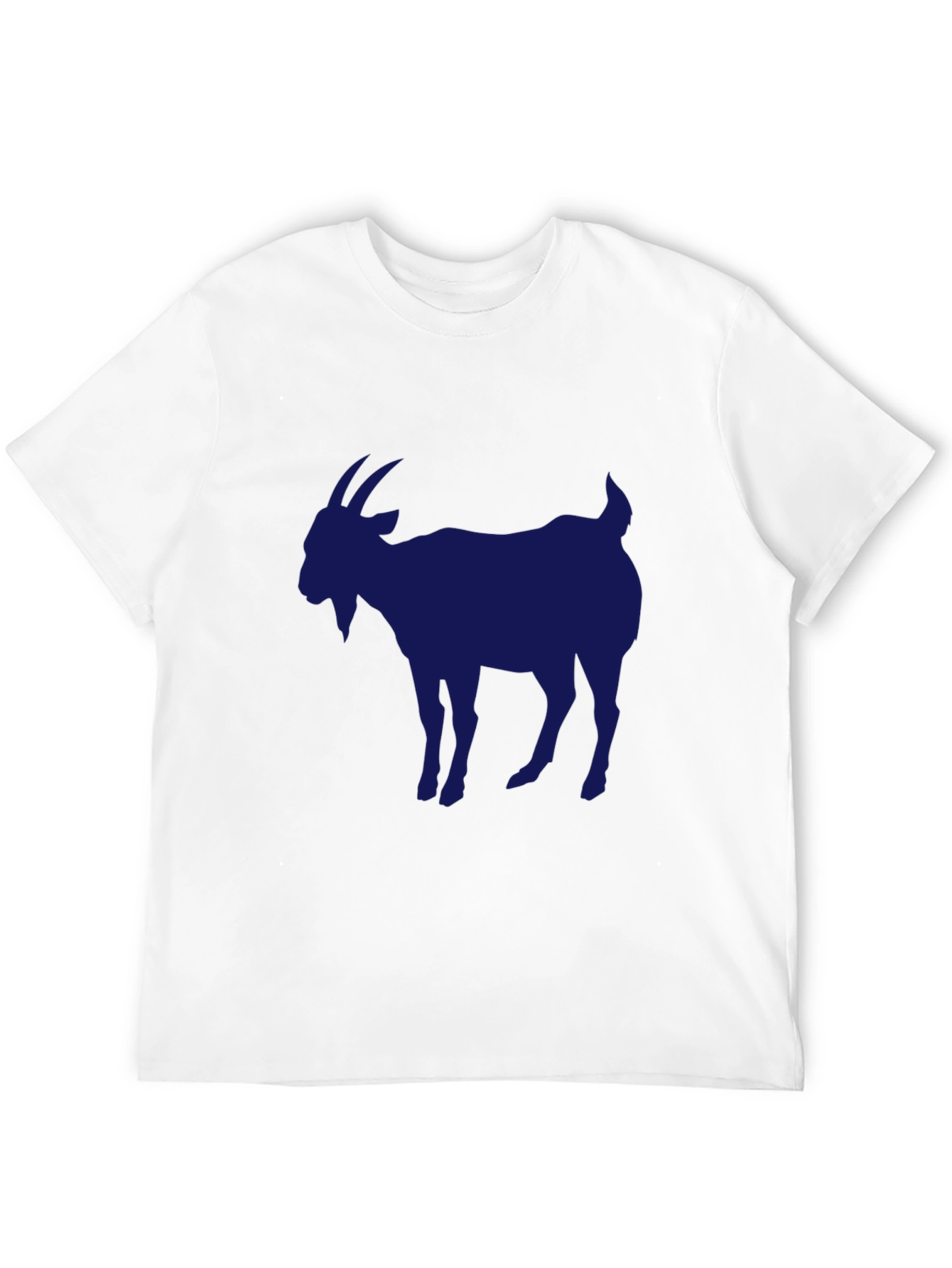 Mens Black Goat Graphic T-Shirt