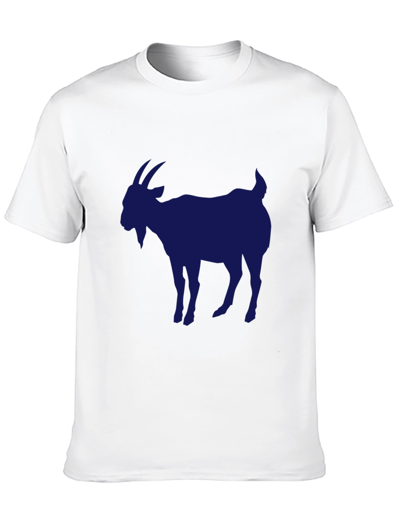 Mens Black Goat Graphic T-Shirt