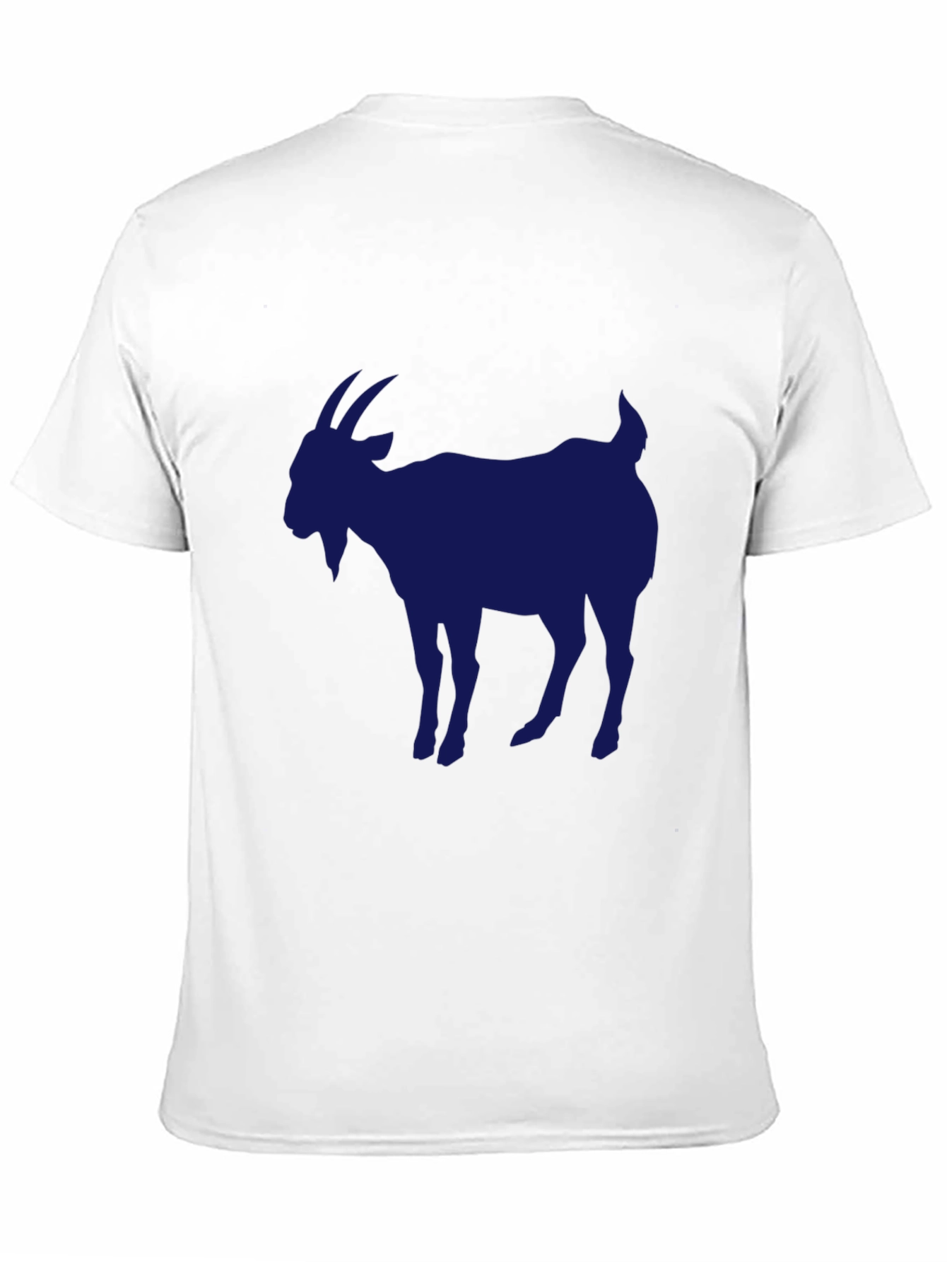 Mens Black Goat Graphic T-Shirt