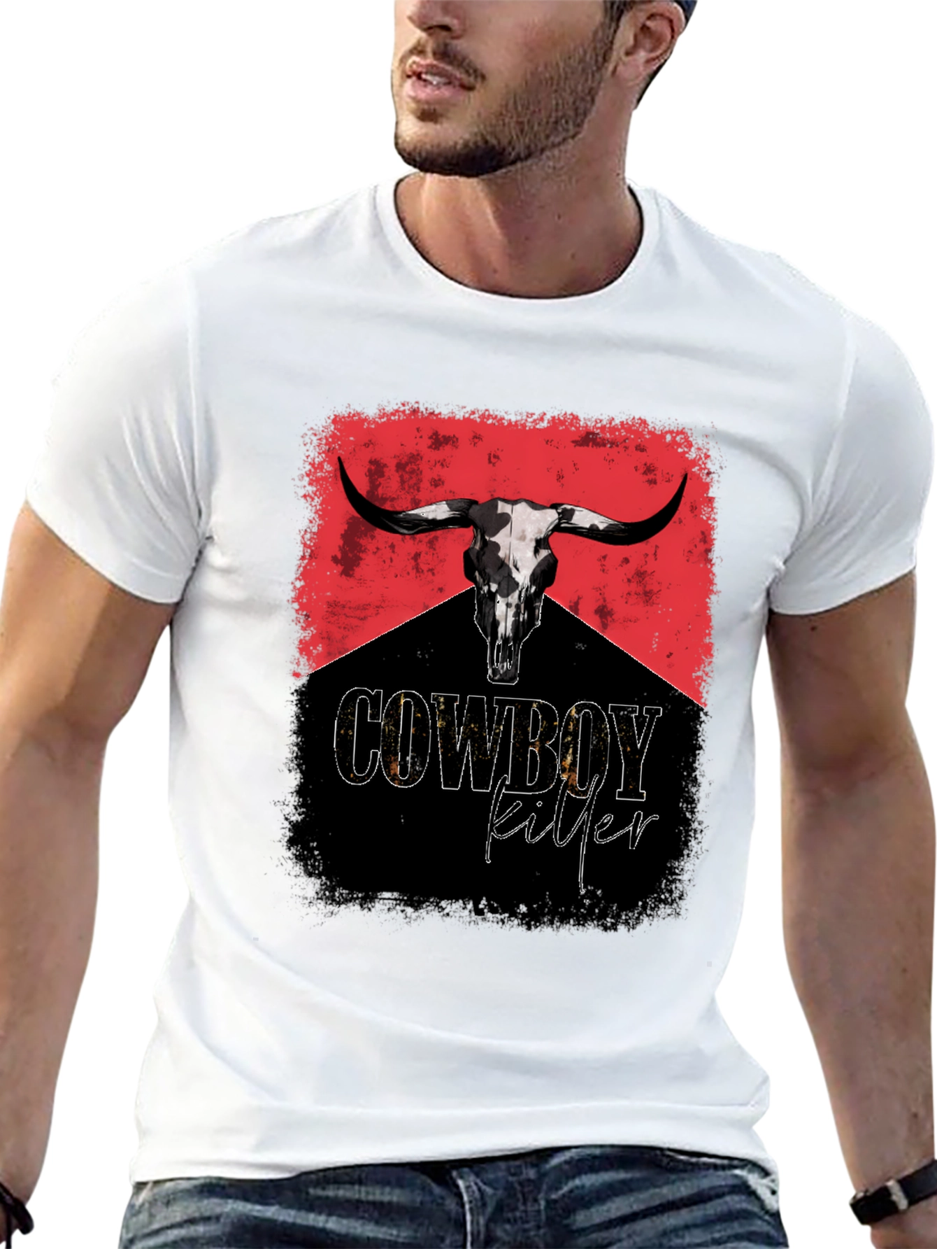 Cowboy Killer Graphic Tee - Bold Western Style