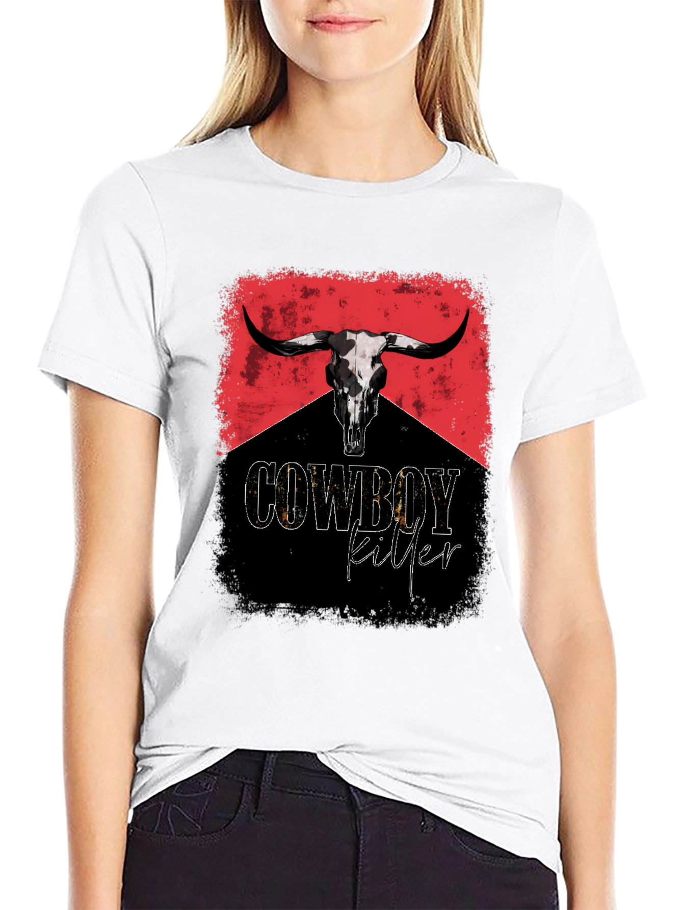 Cowboy Killer Graphic Tee - Bold Western Style