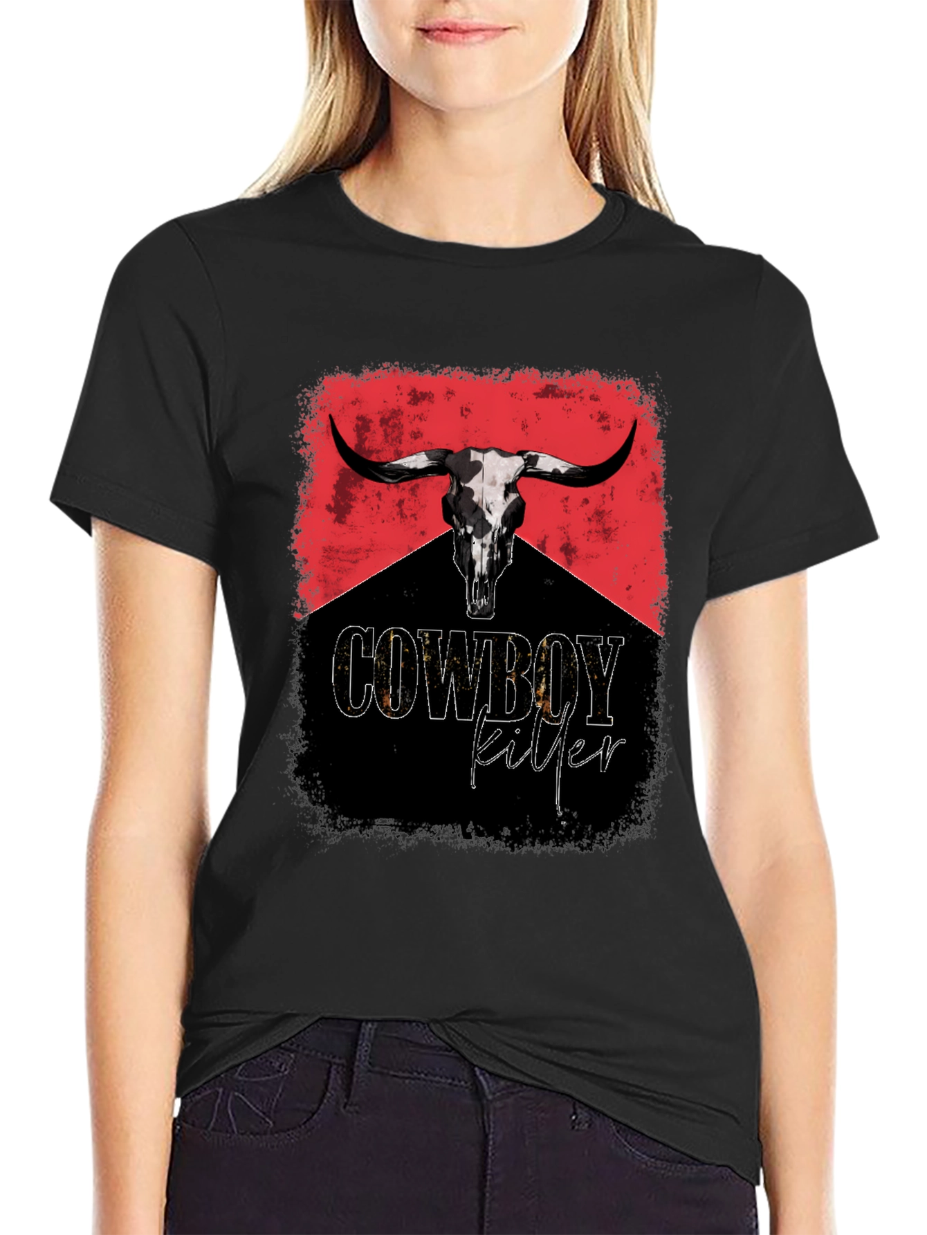 Cowboy Killer Graphic Tee - Bold Western Style