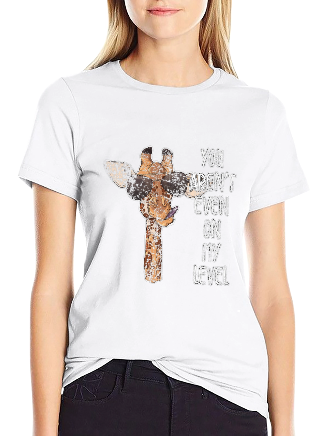 Cool Giraffe T-Shirt - Not On My Level