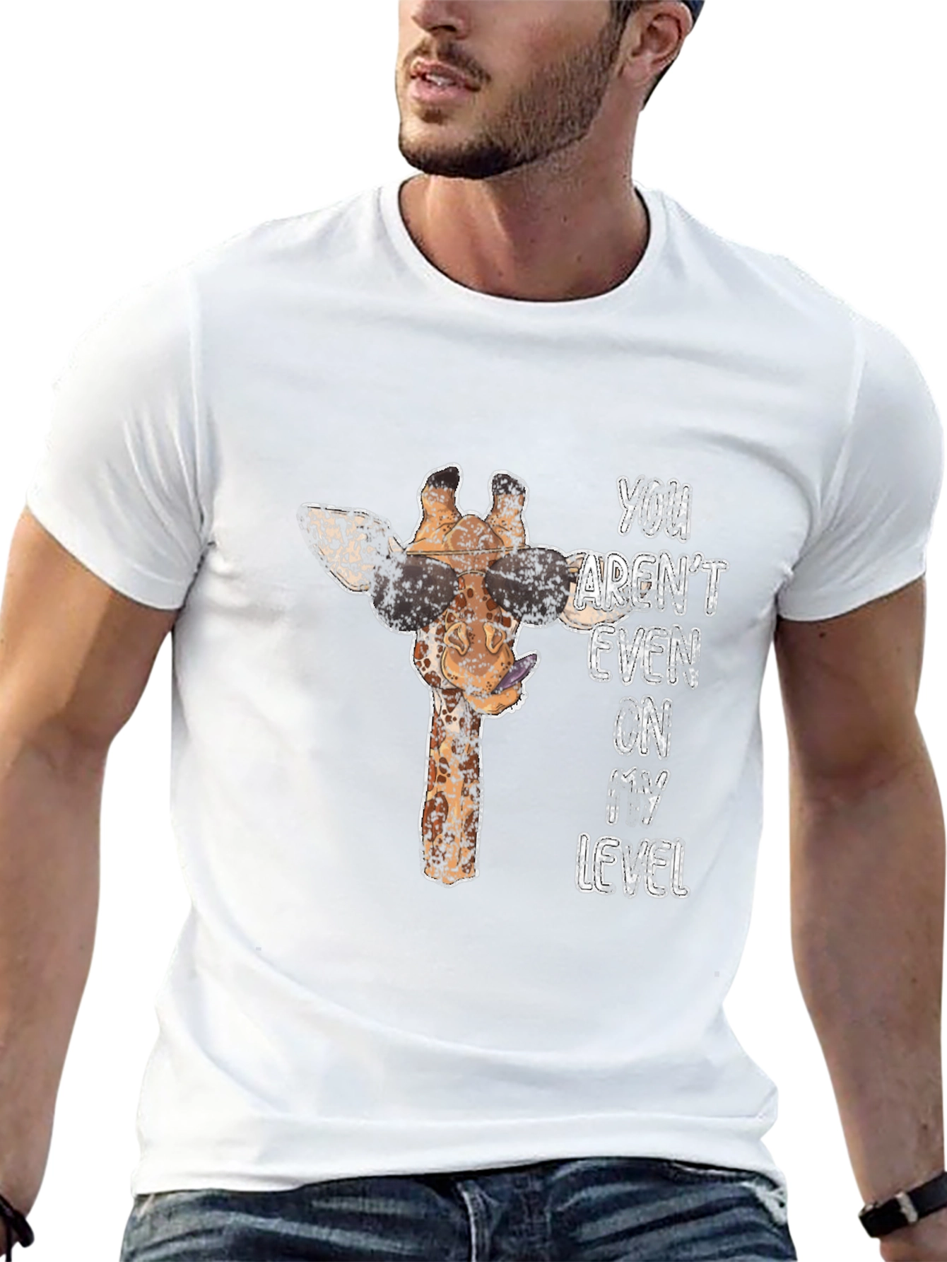 Cool Giraffe T-Shirt - Not On My Level