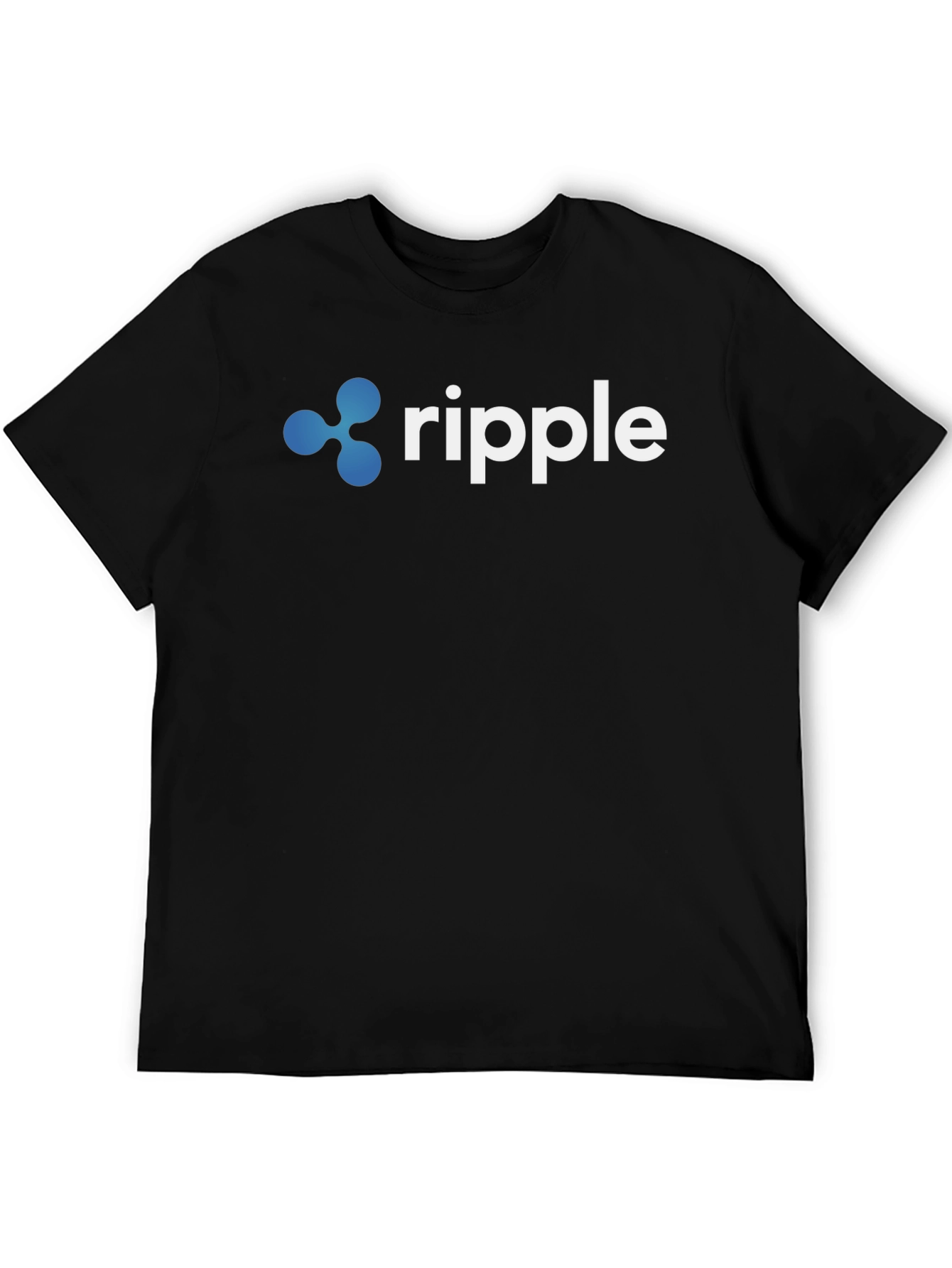 Ripple Crypto Black T-Shirt