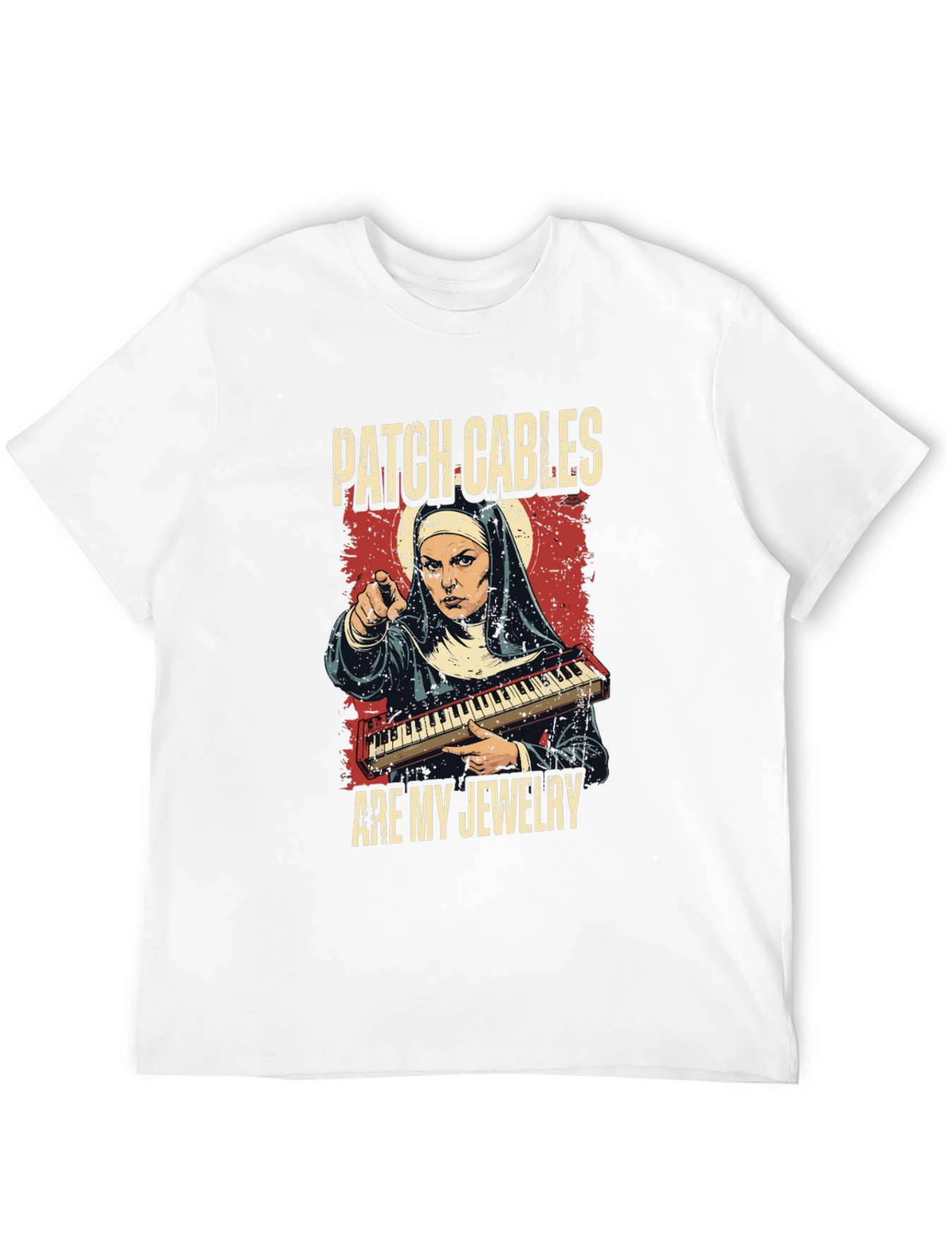 Patch Cables Nun T-Shirt