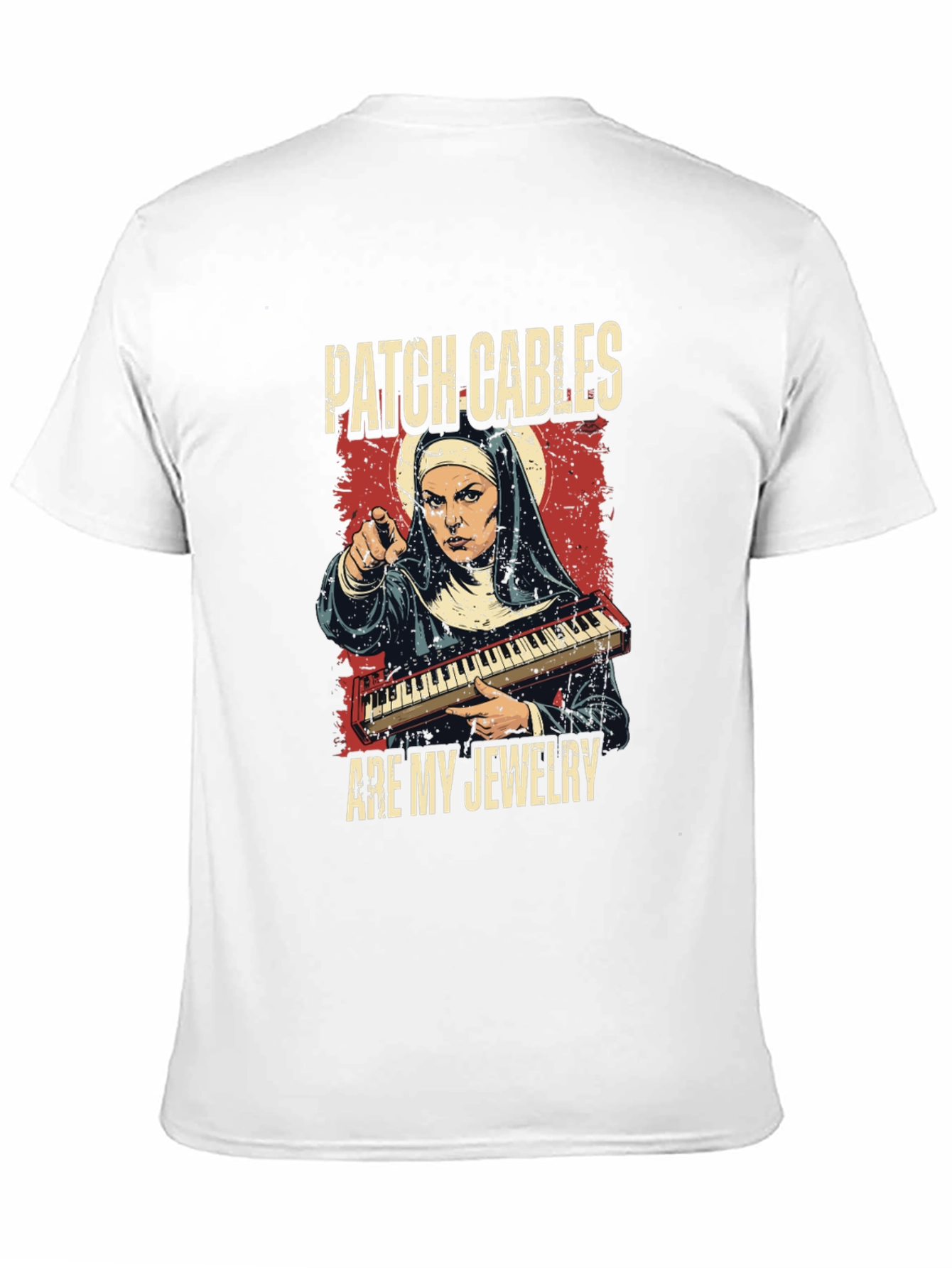 Patch Cables Nun T-Shirt
