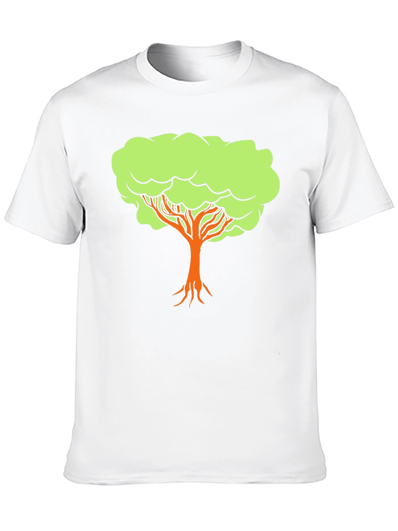 Tree Graphic Black T-Shirt - Nature Inspired Design