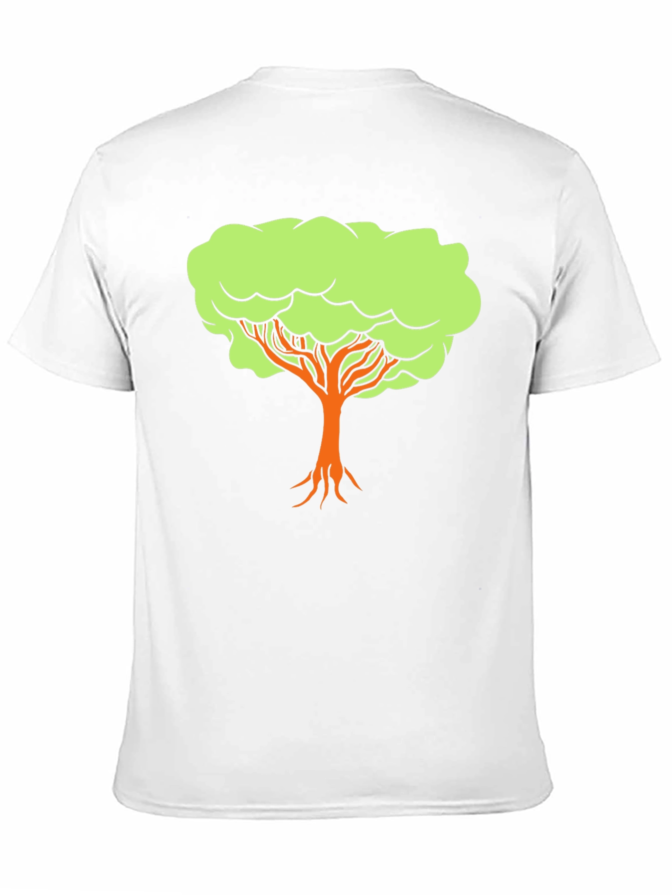 Tree Graphic Black T-Shirt - Nature Inspired Design
